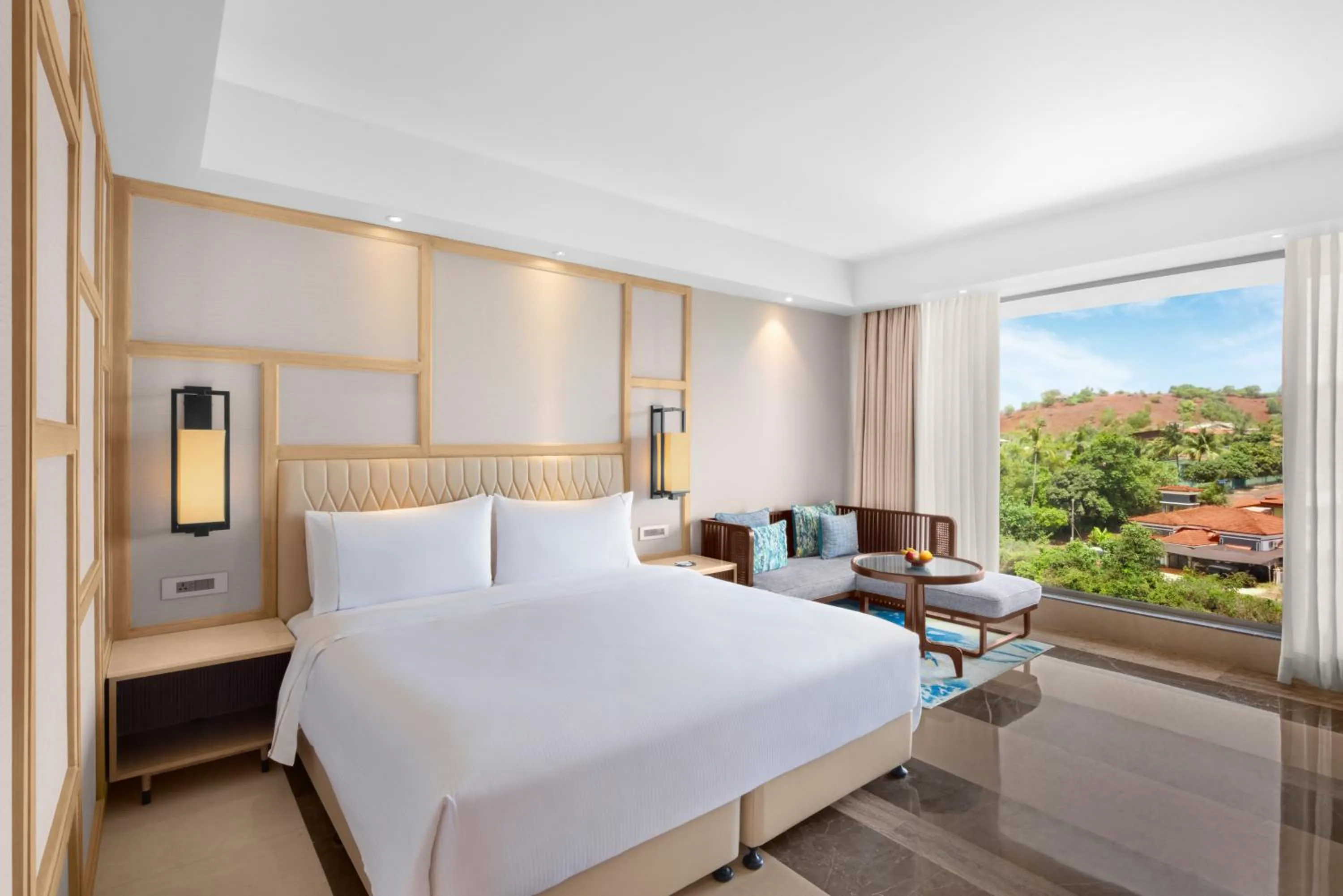 Bedroom, Bed in The Westin Goa