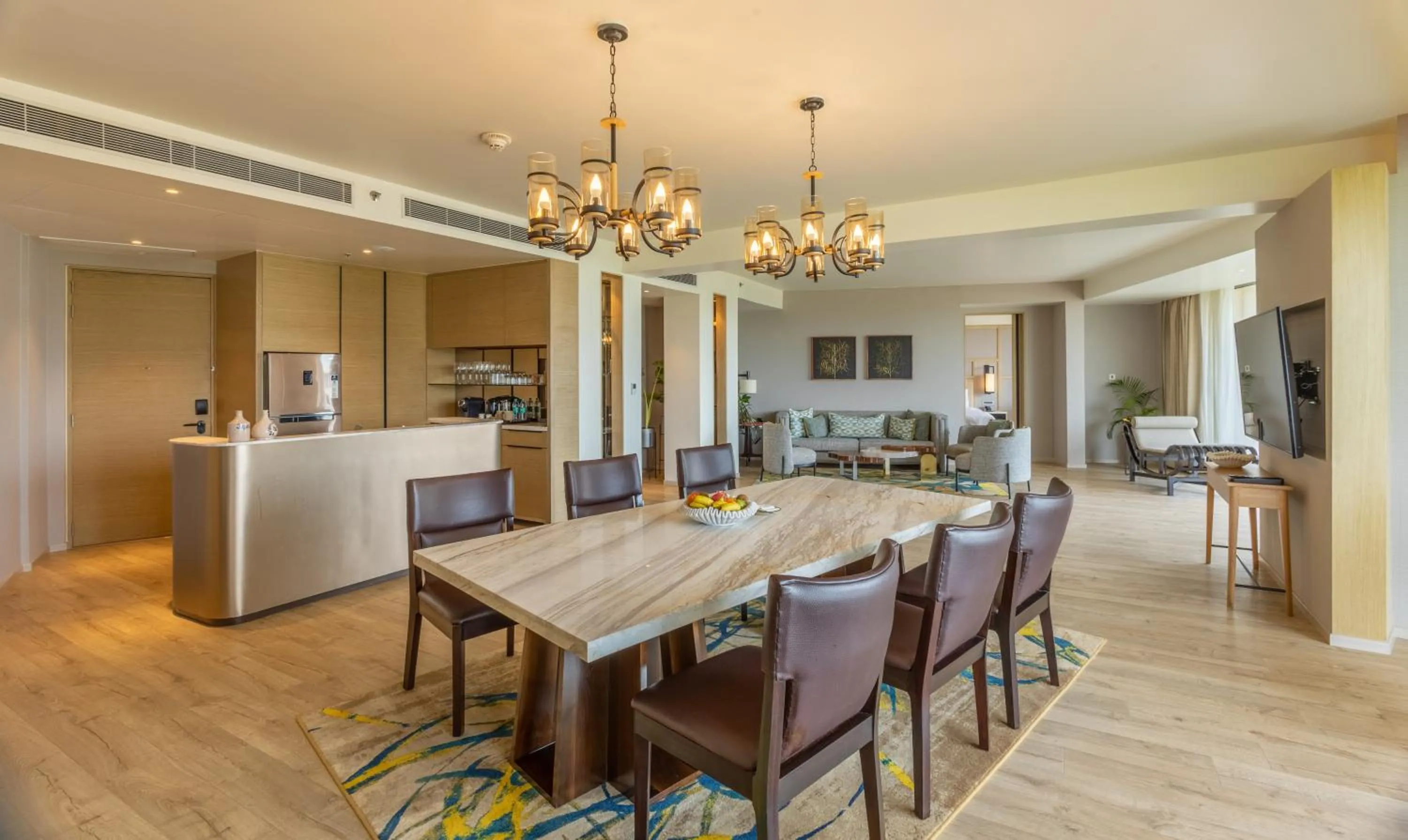 Dining area in The Westin Goa
