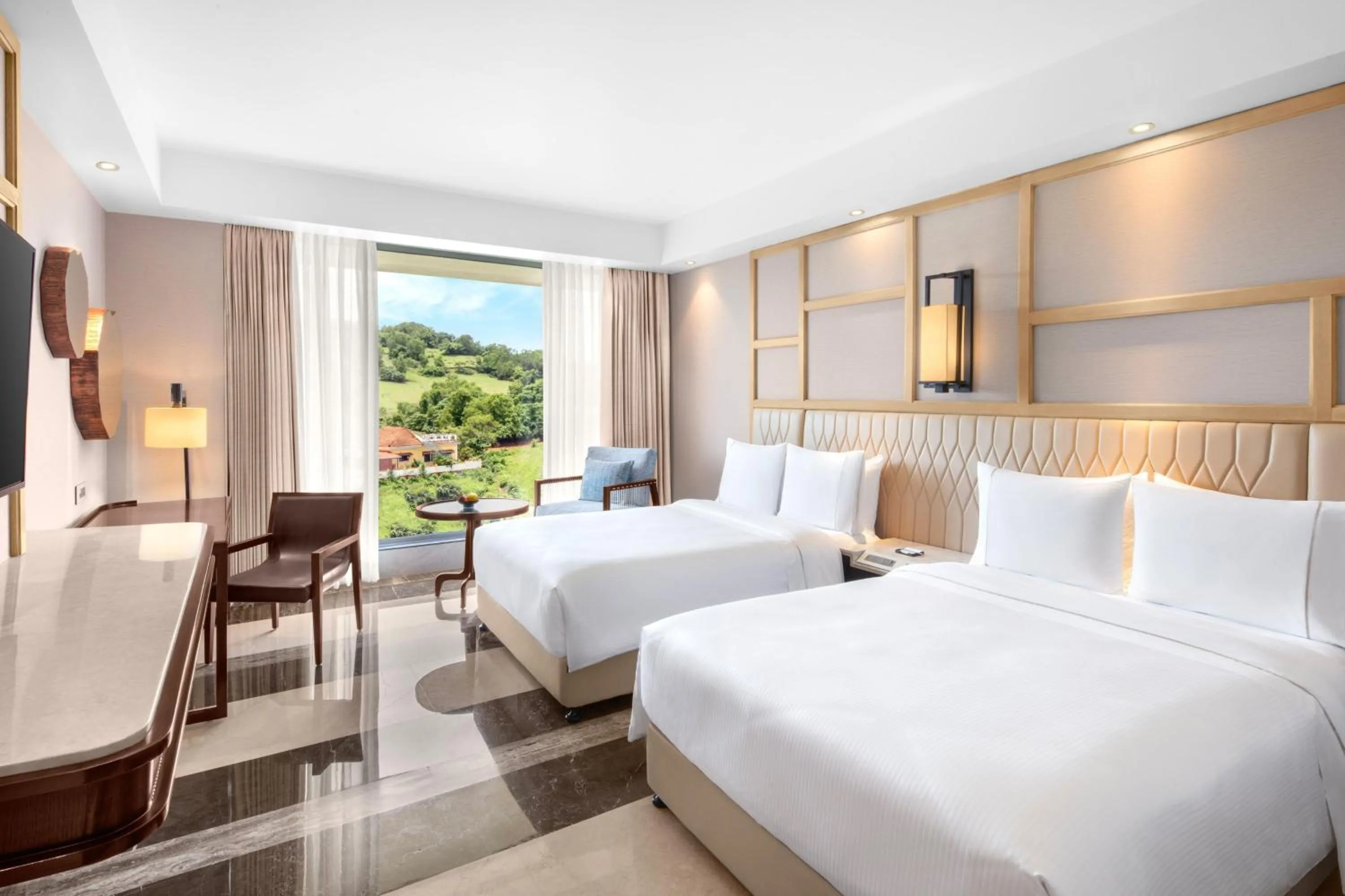 Bedroom, Bed in The Westin Goa