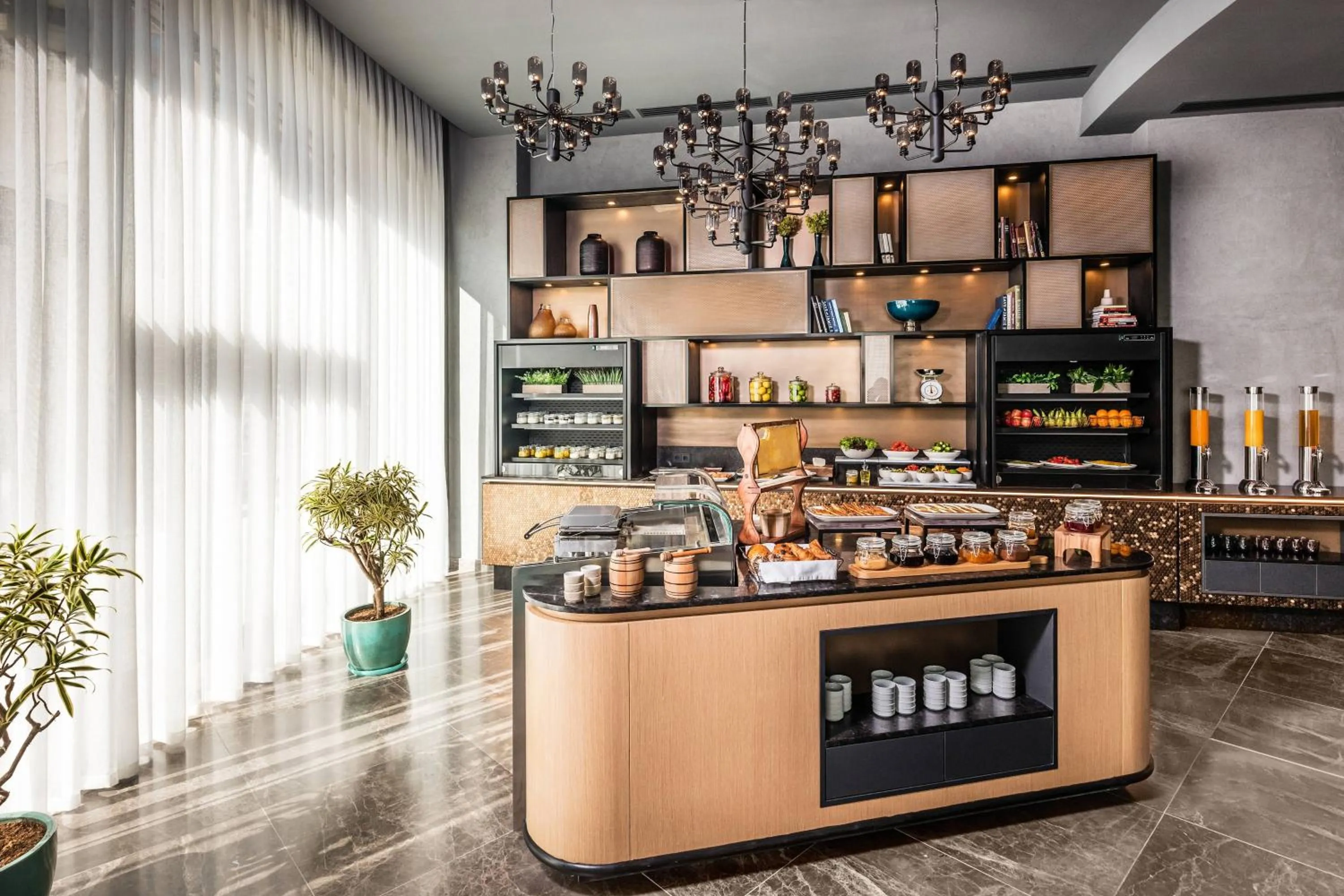 Breakfast in Courtyard by Marriott Baku