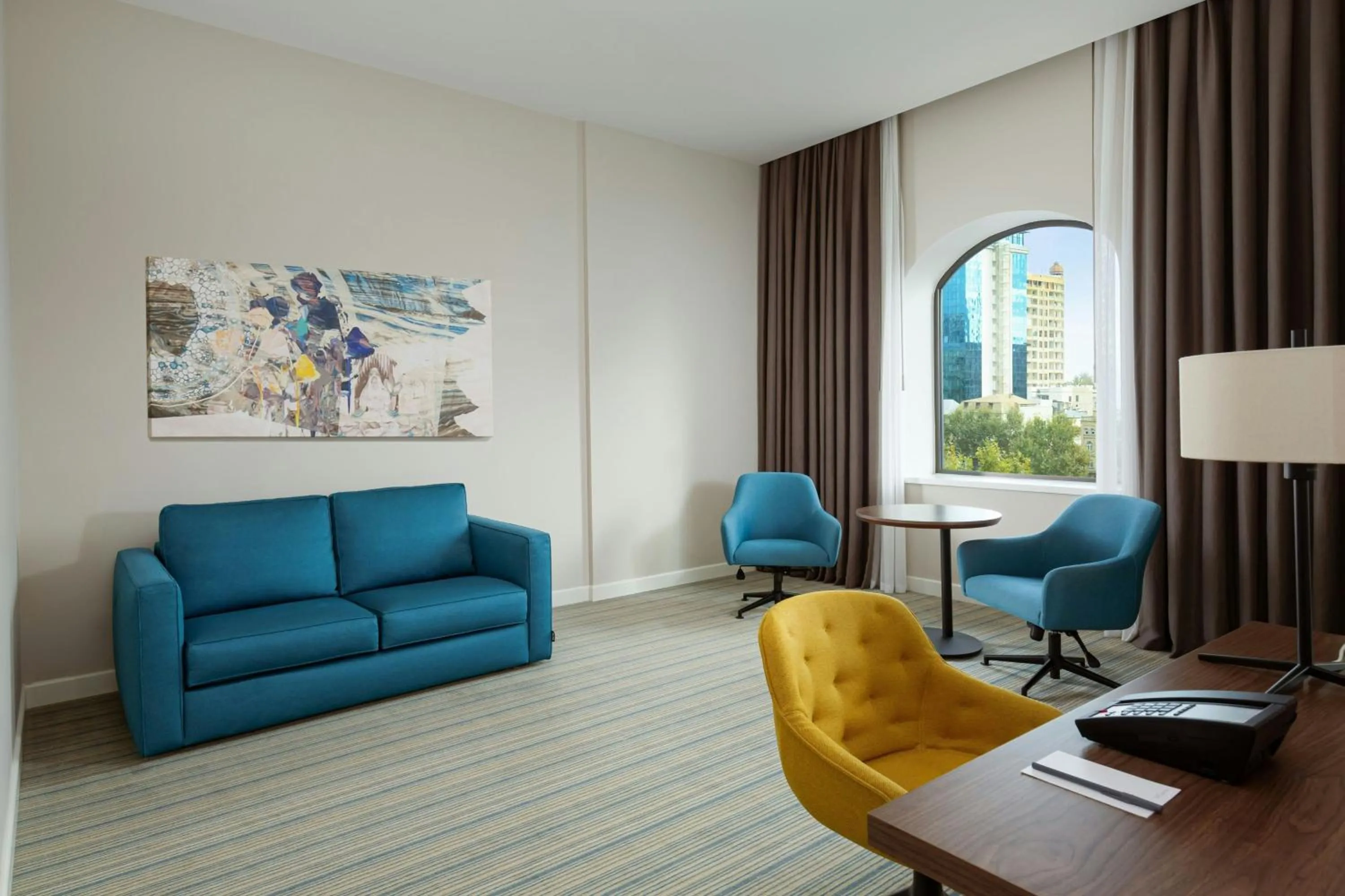 Photo of the whole room in Courtyard by Marriott Baku