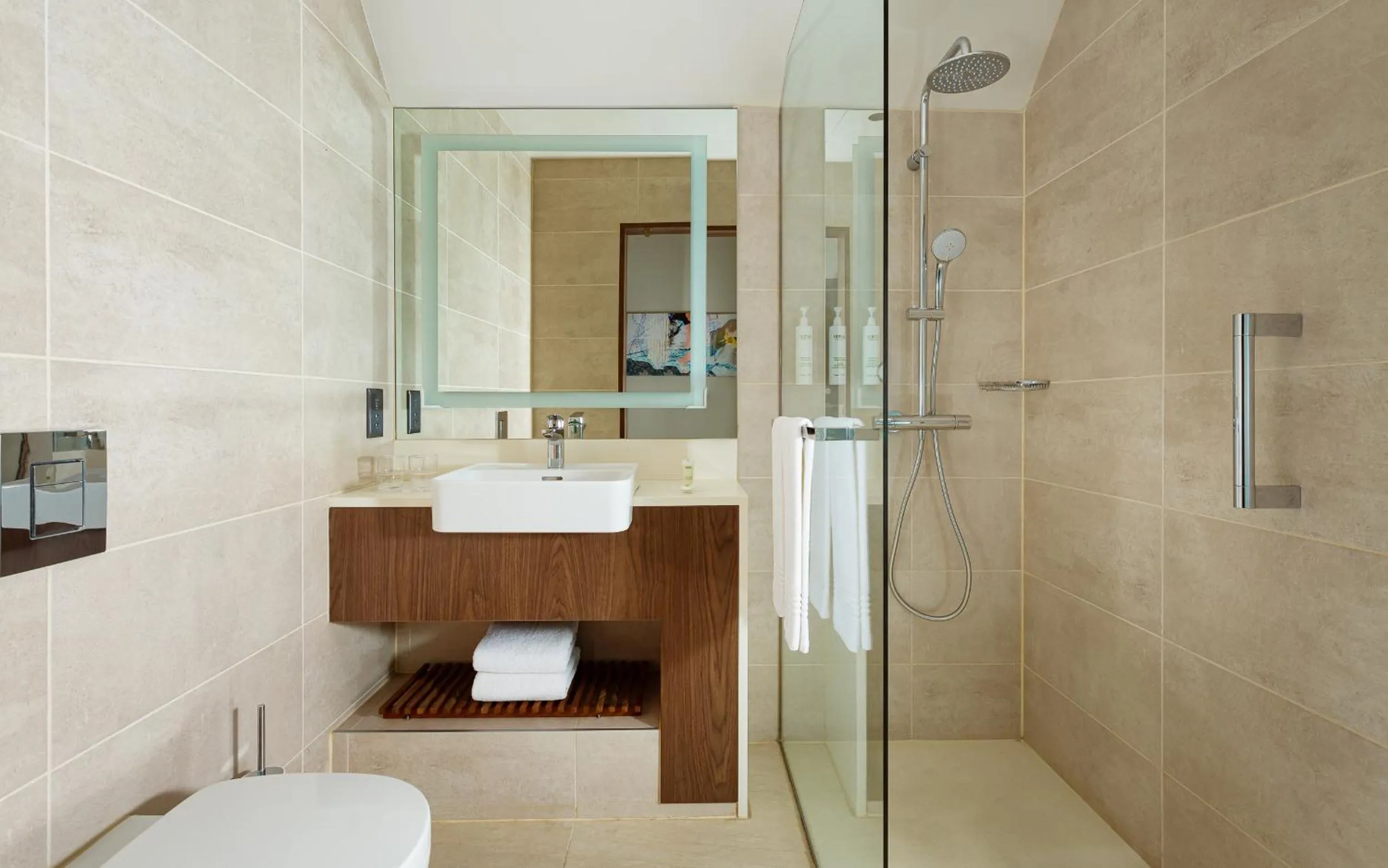 Bathroom in Courtyard by Marriott Baku