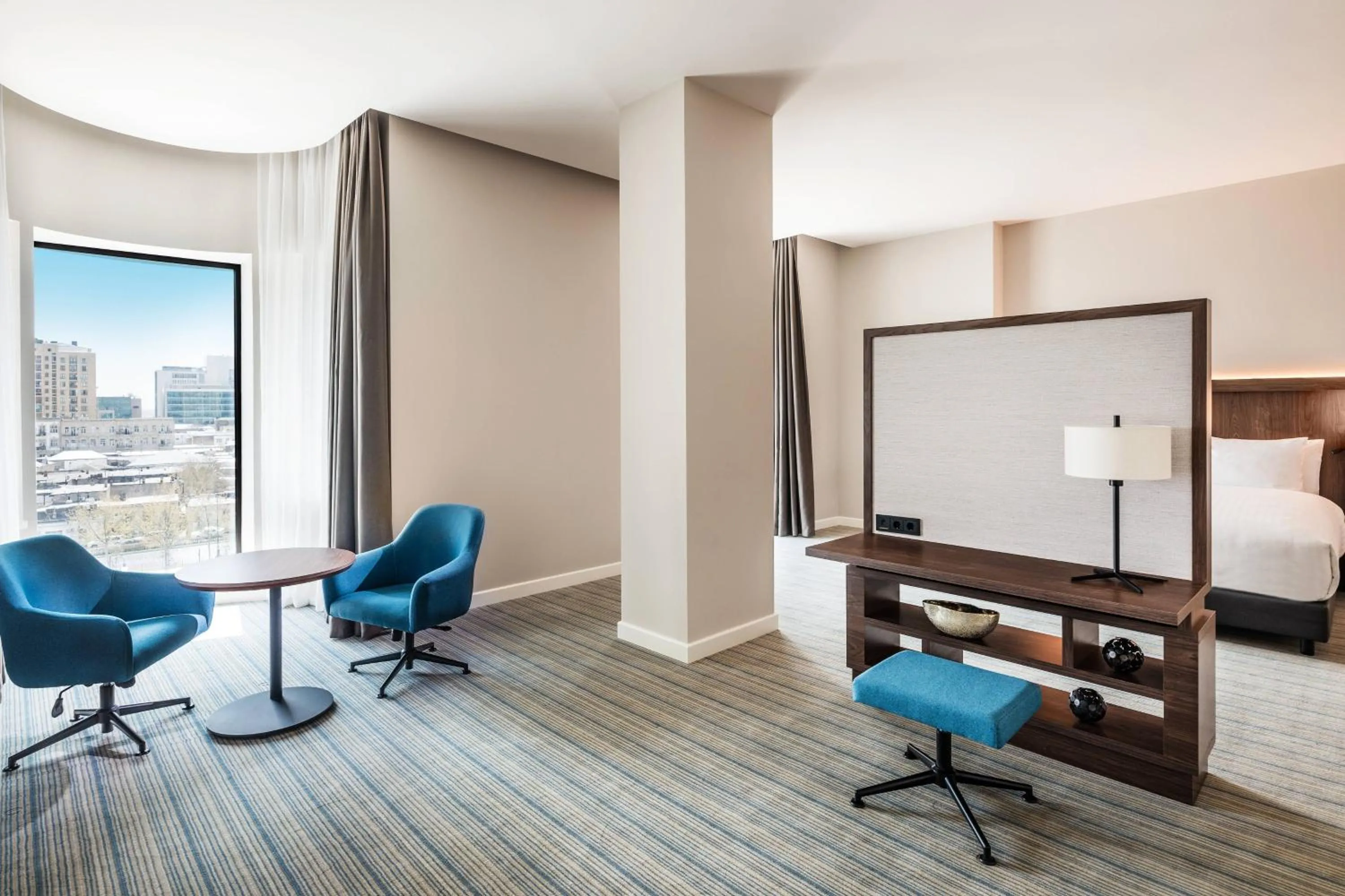 Photo of the whole room in Courtyard by Marriott Baku