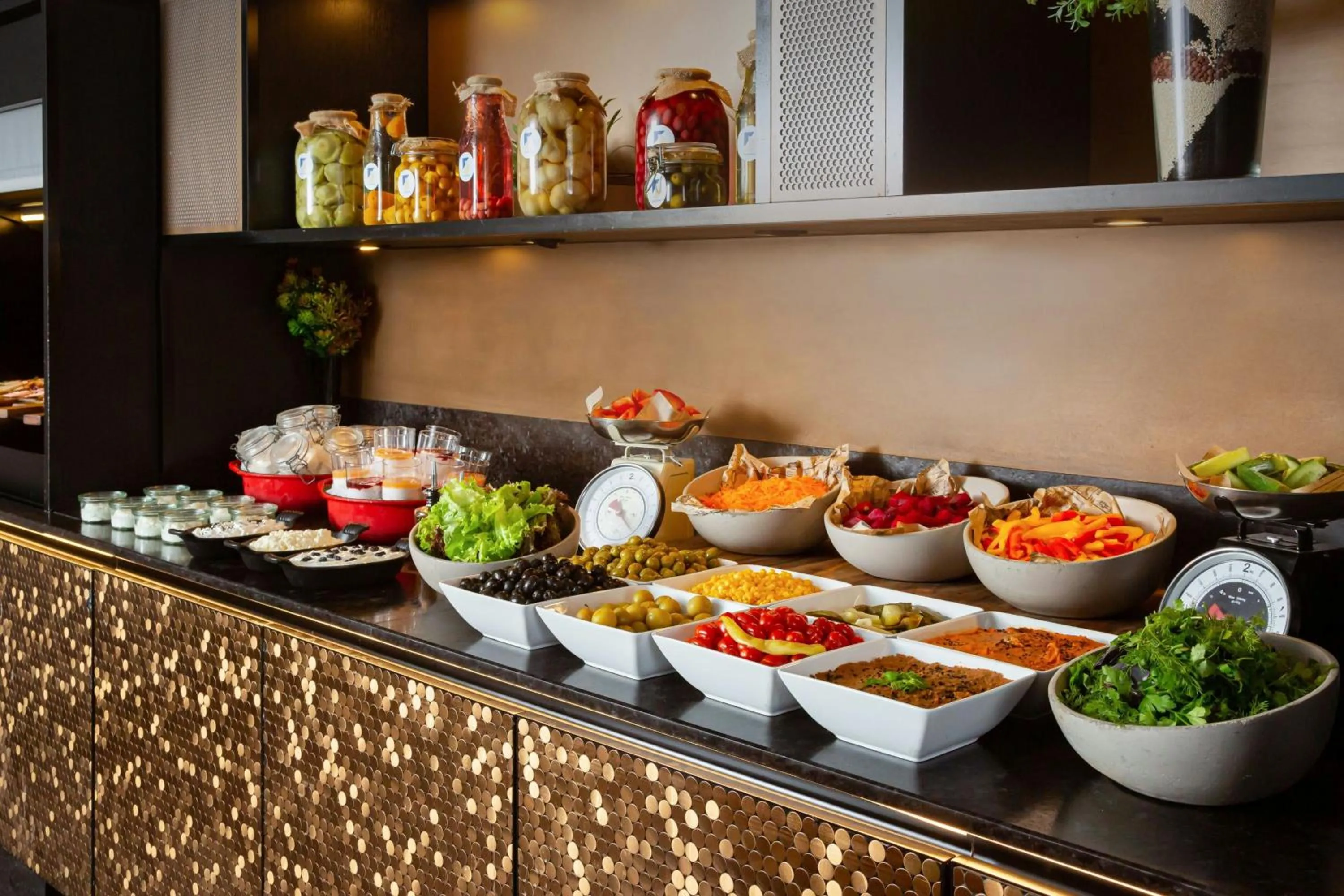 Breakfast in Courtyard by Marriott Baku