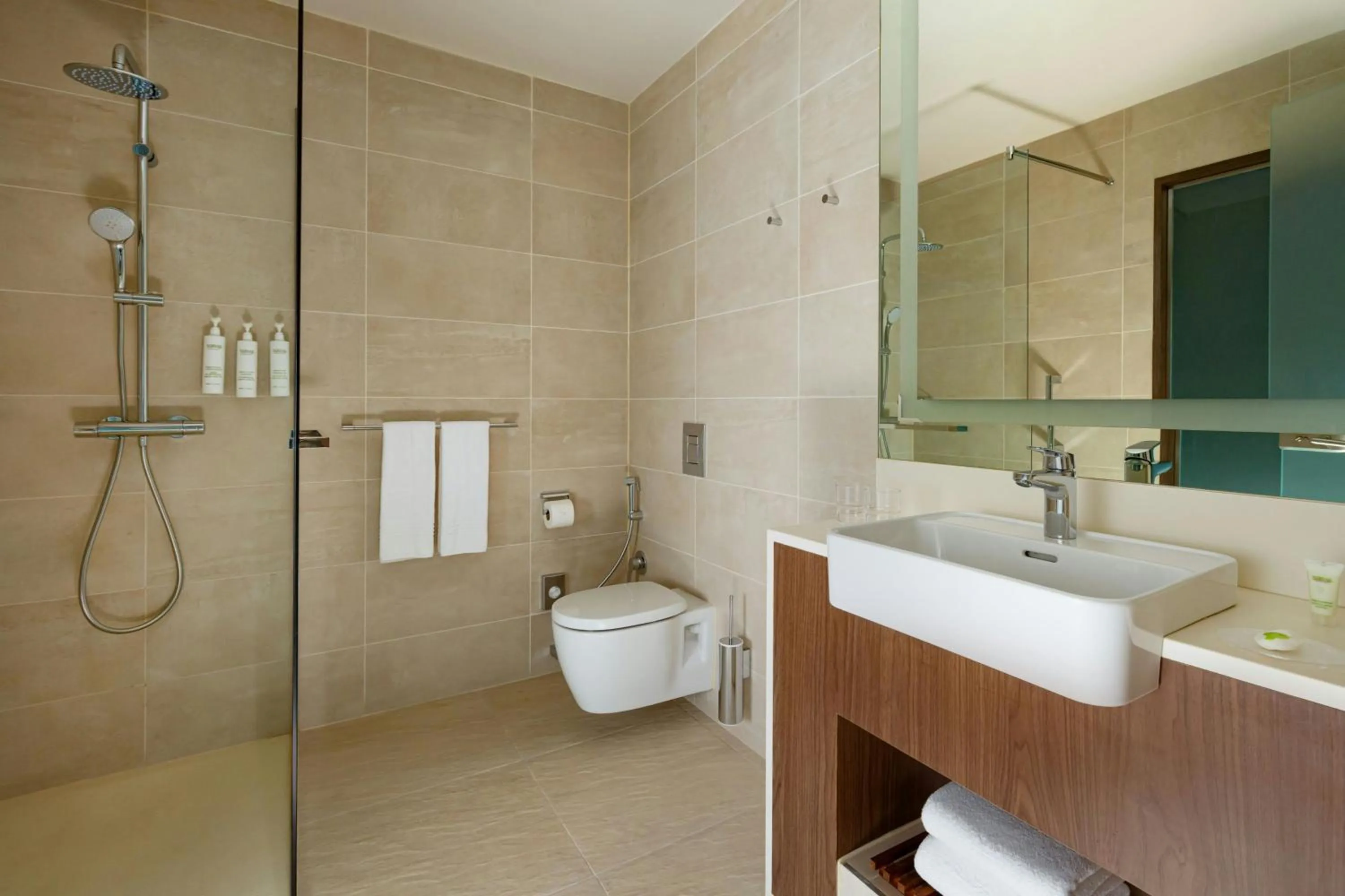Bathroom in Courtyard by Marriott Baku