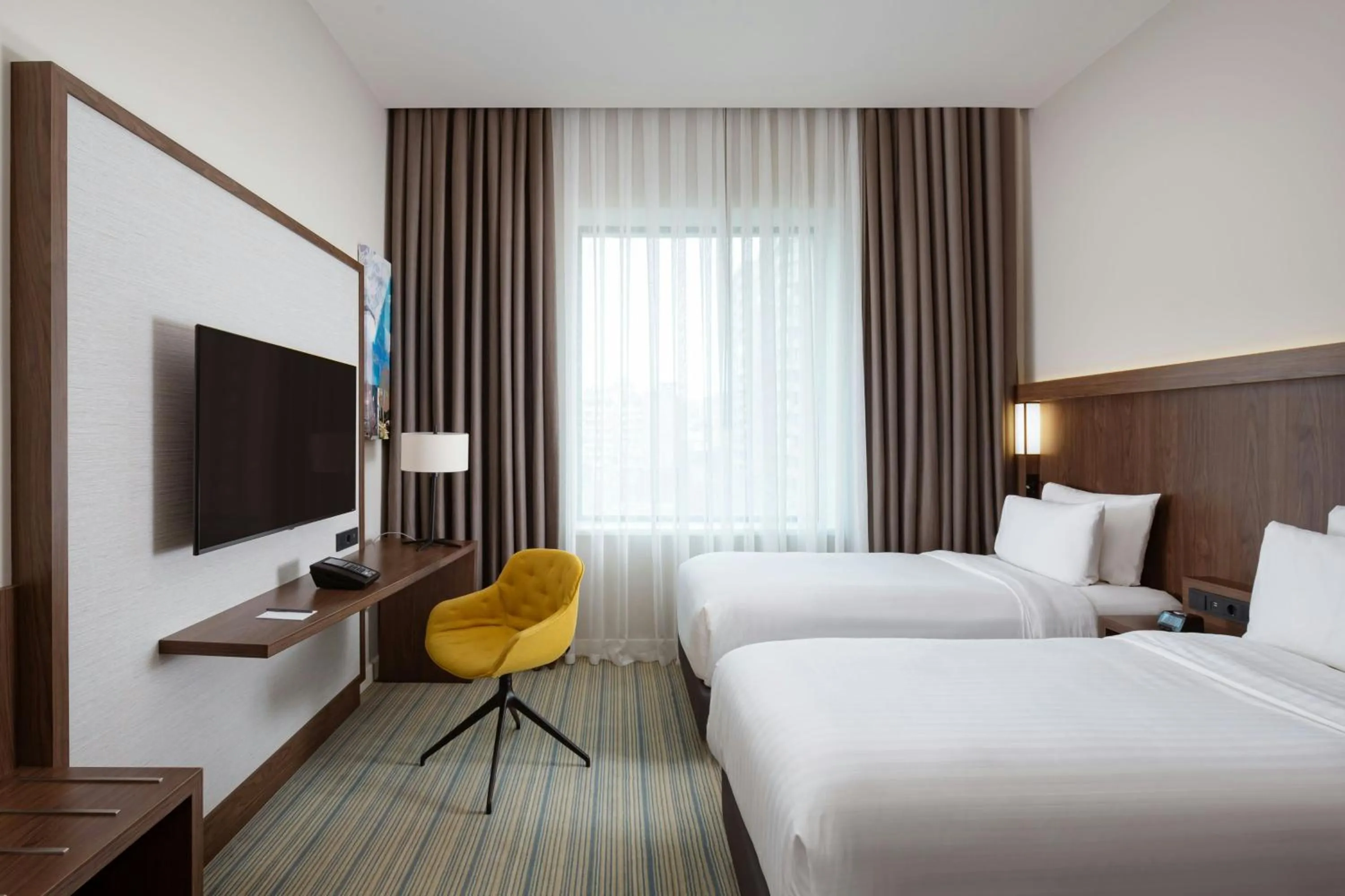 Photo of the whole room, Bed in Courtyard by Marriott Baku