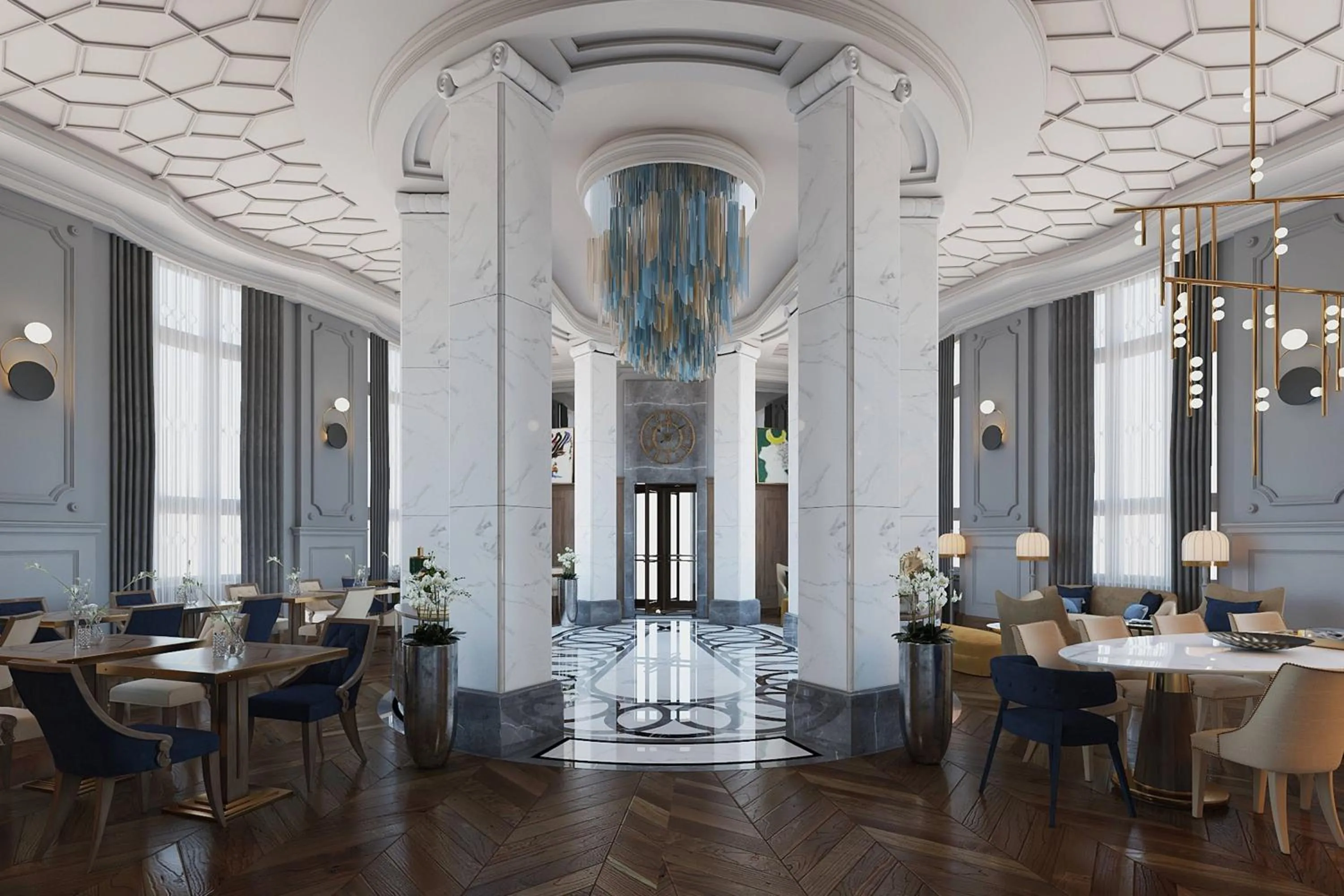 Lobby or reception in Orientbank Hotel Istanbul, Autograph Collection