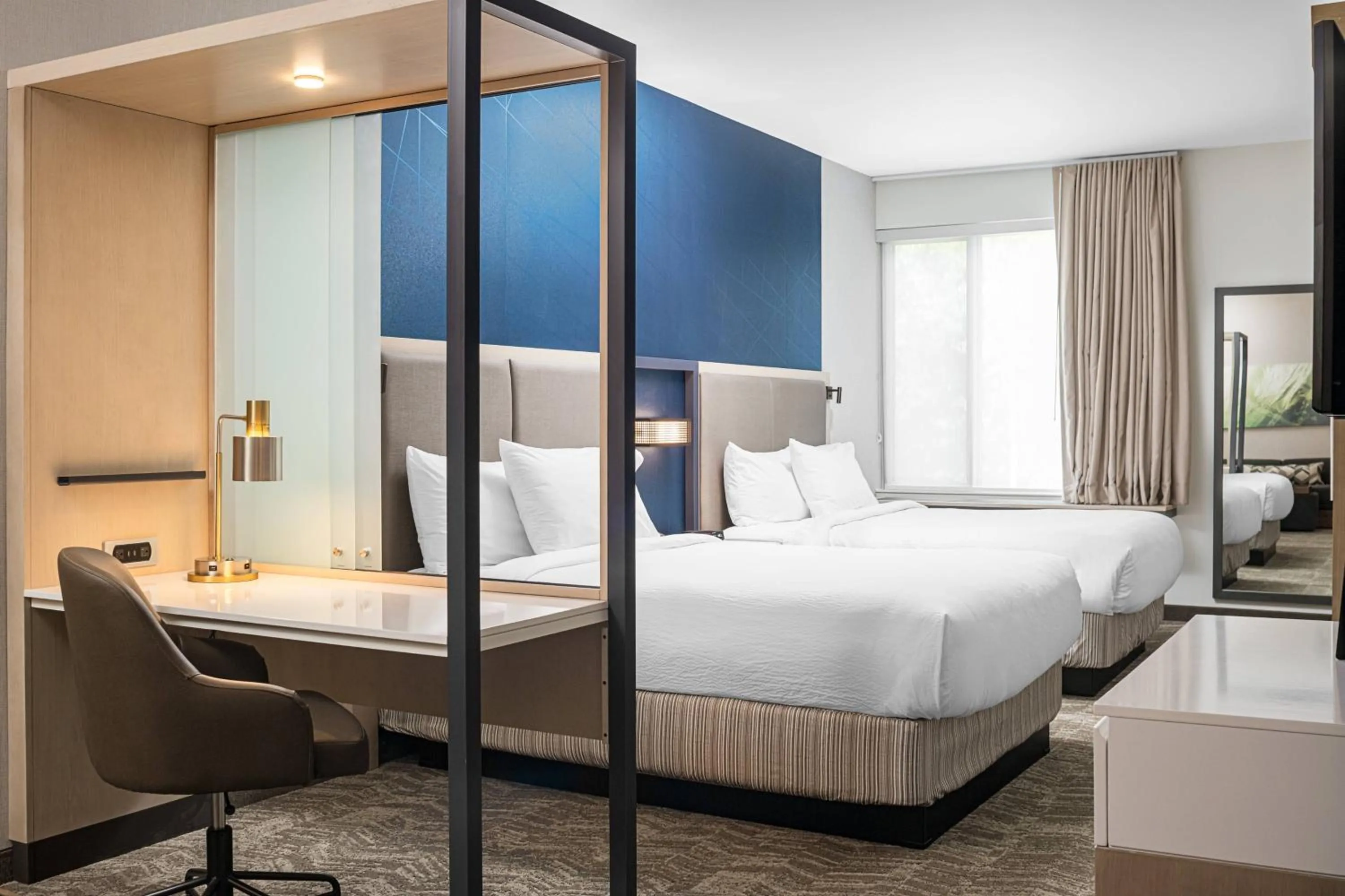 Photo of the whole room, Bed in SpringHill Suites by Marriott Savannah Richmond Hill