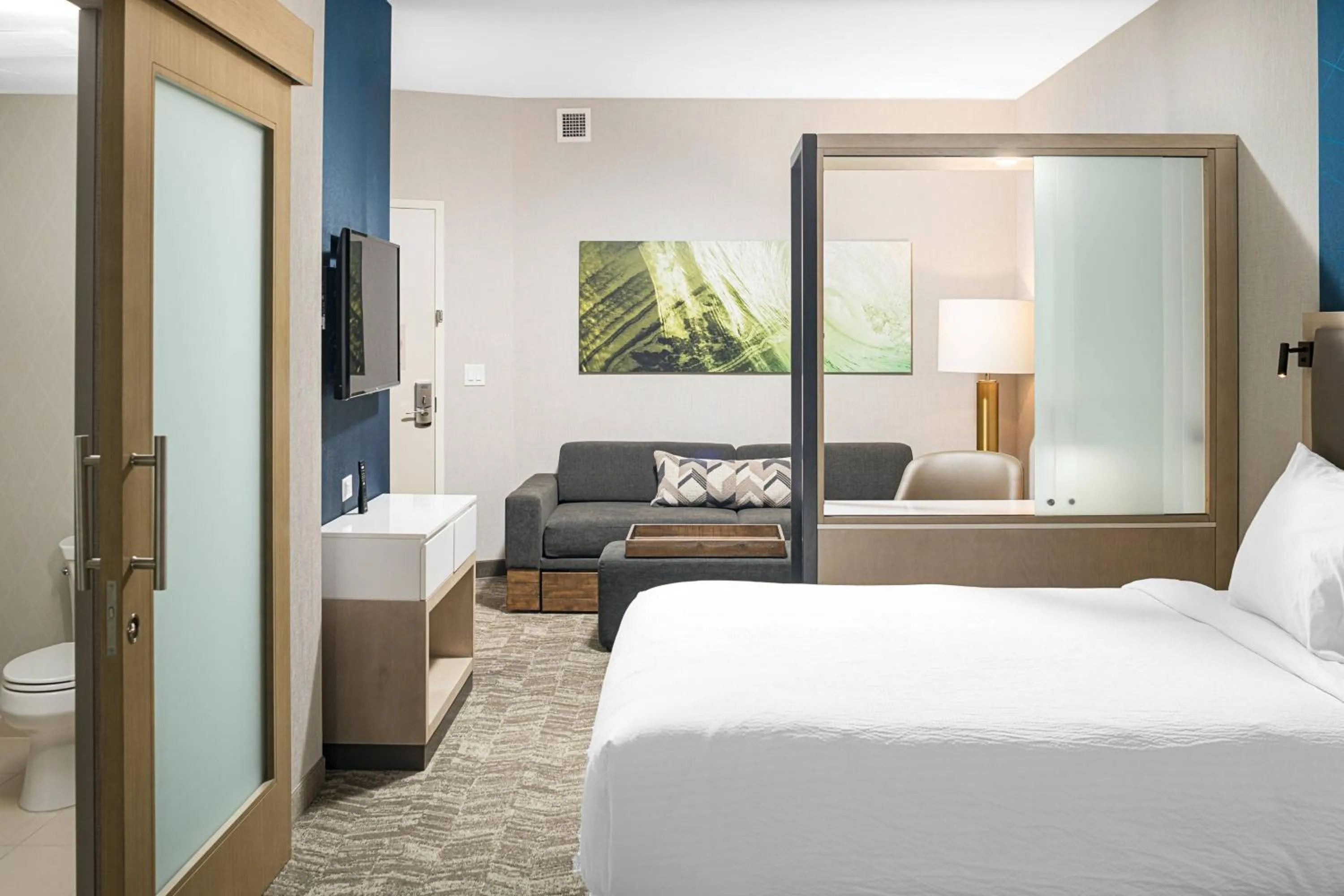 Photo of the whole room, Bed in SpringHill Suites by Marriott Savannah Richmond Hill