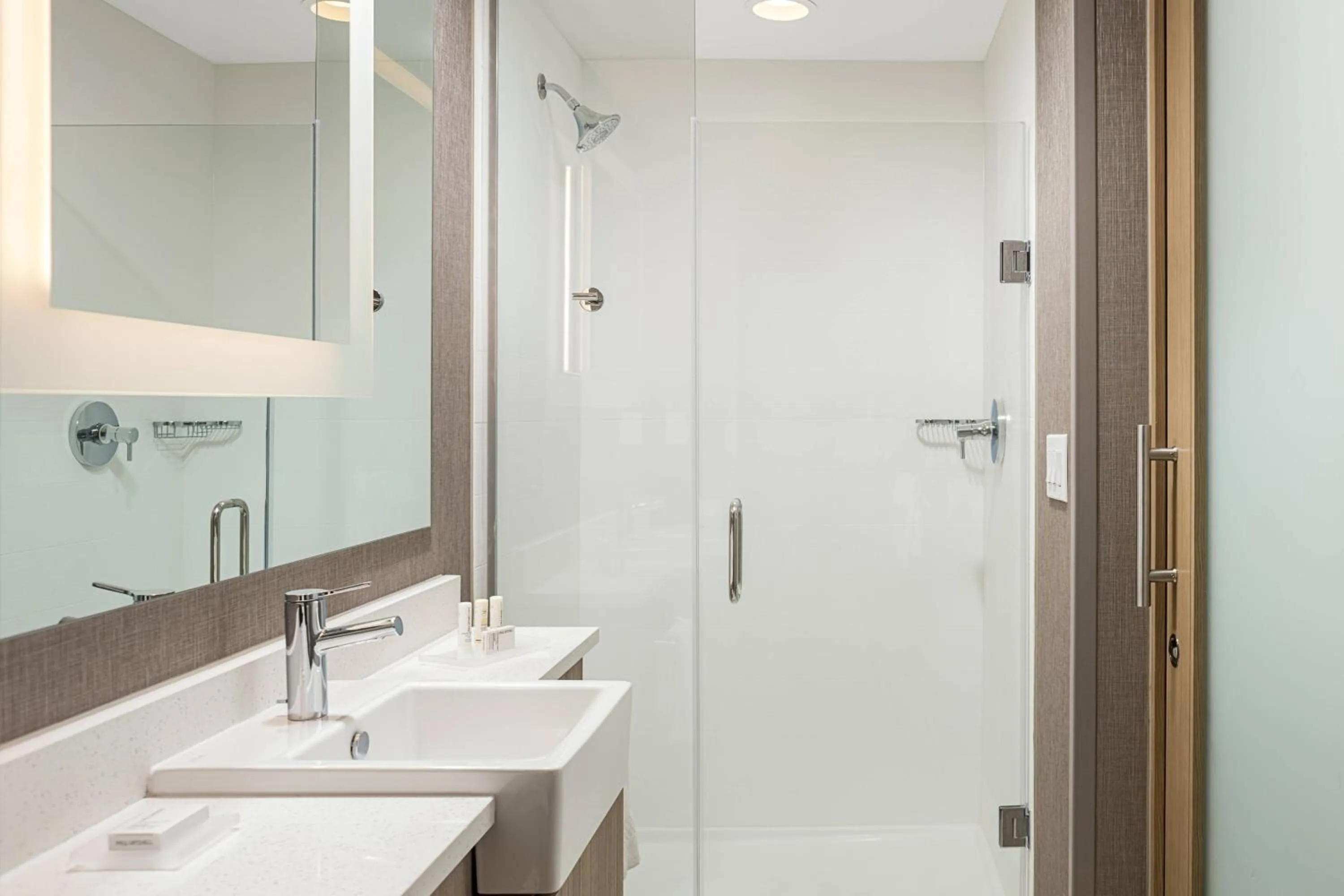 Bathroom in SpringHill Suites by Marriott Savannah Richmond Hill