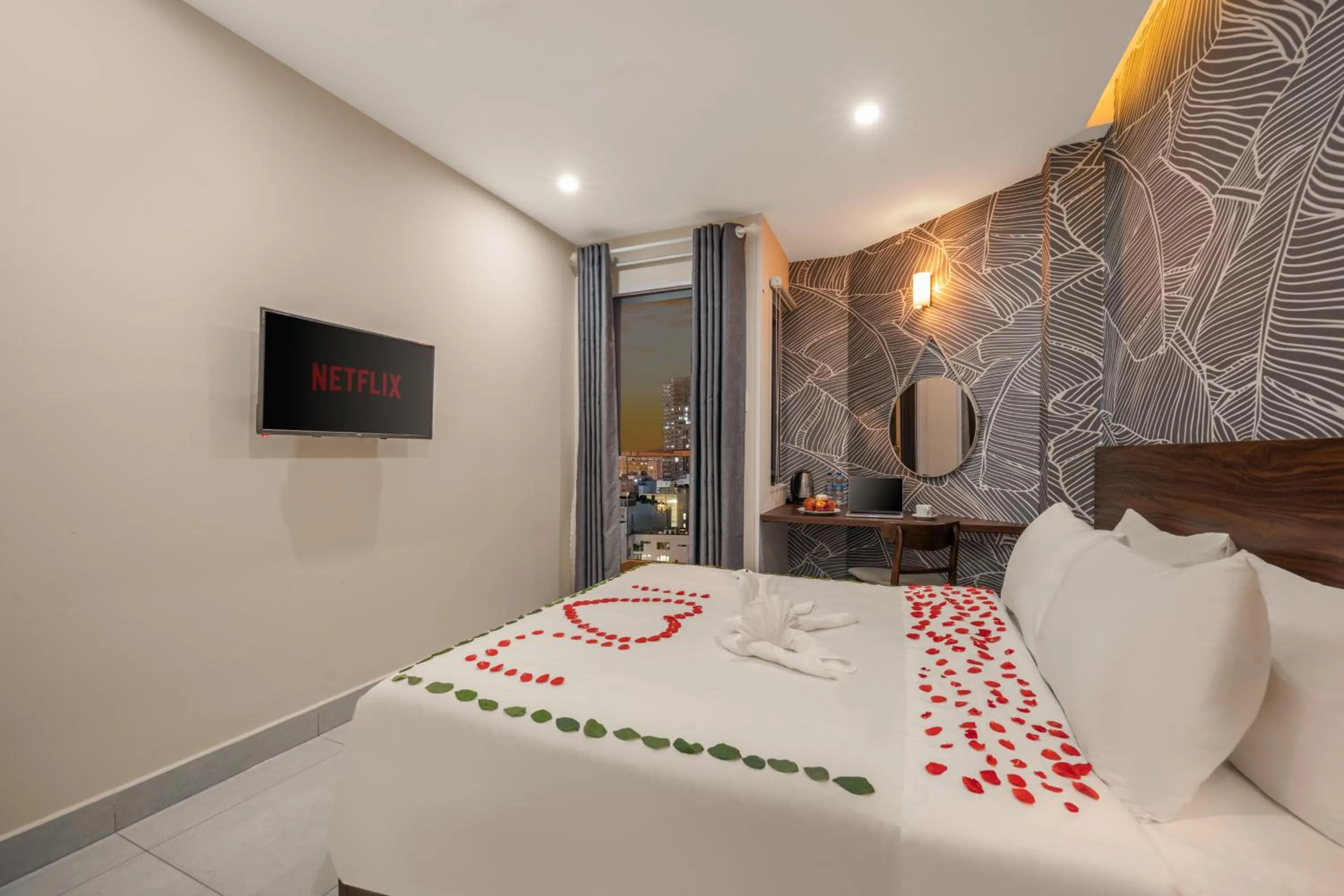 Bed in KLY Hotel Vung Tau