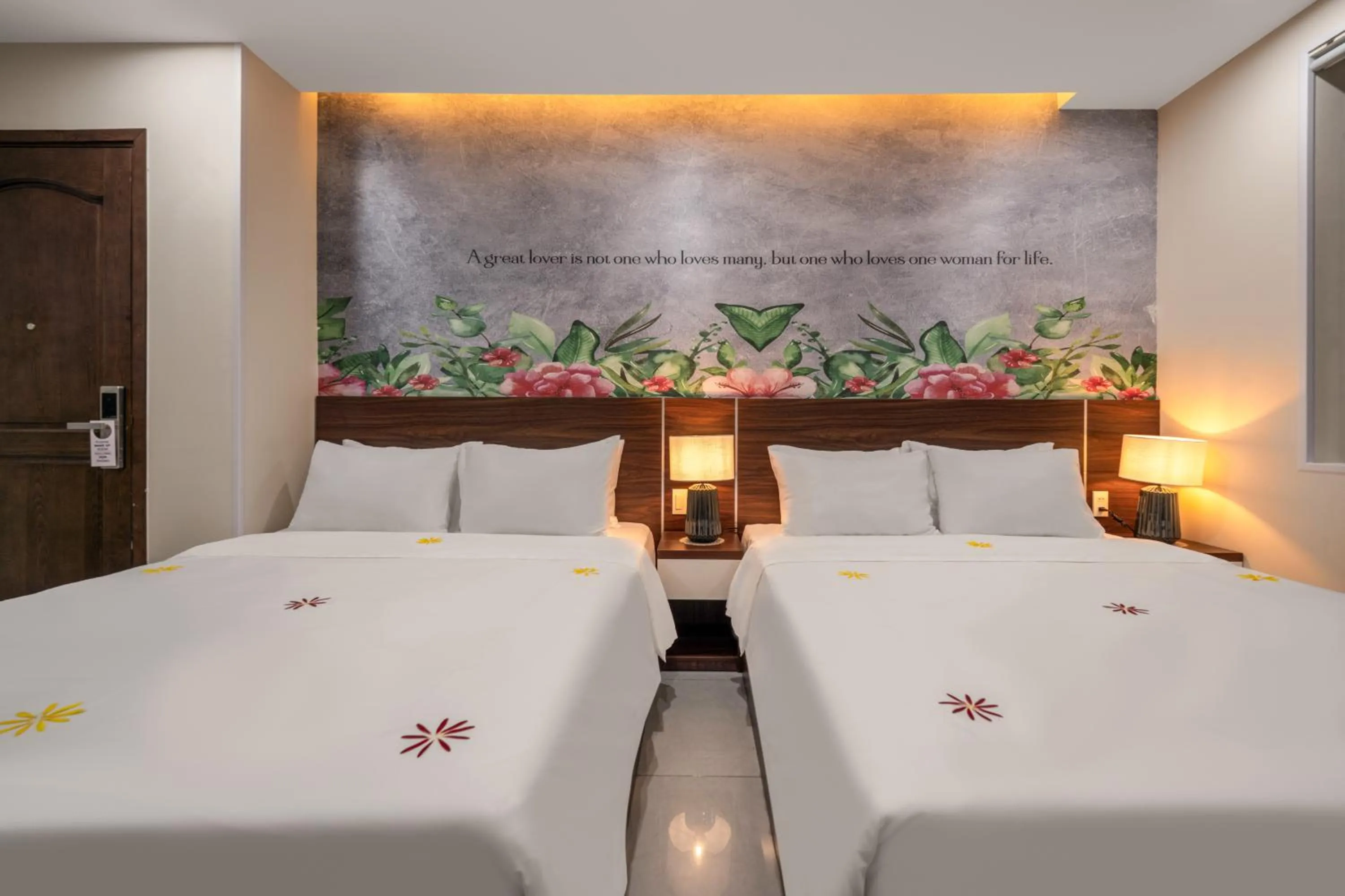 Bed in KLY Hotel Vung Tau