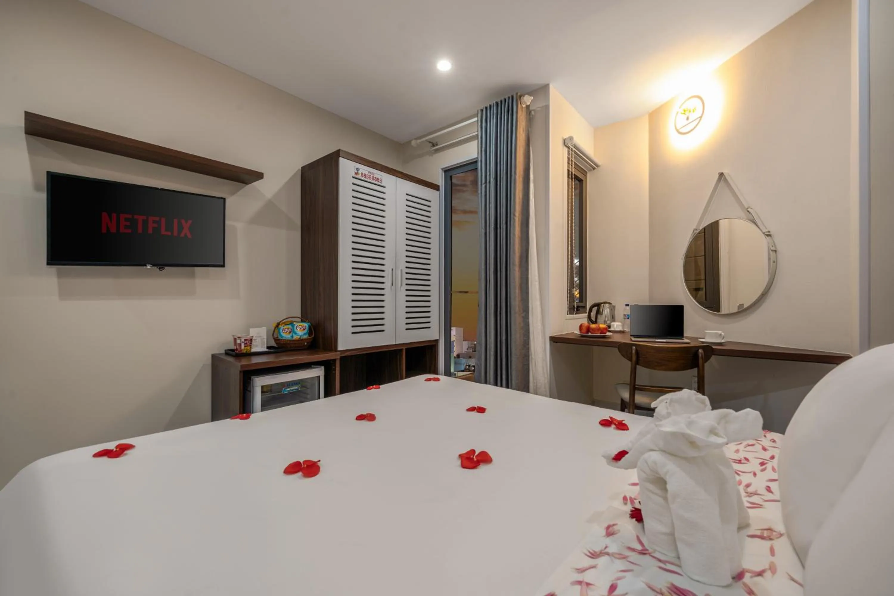 Bed in KLY Hotel Vung Tau