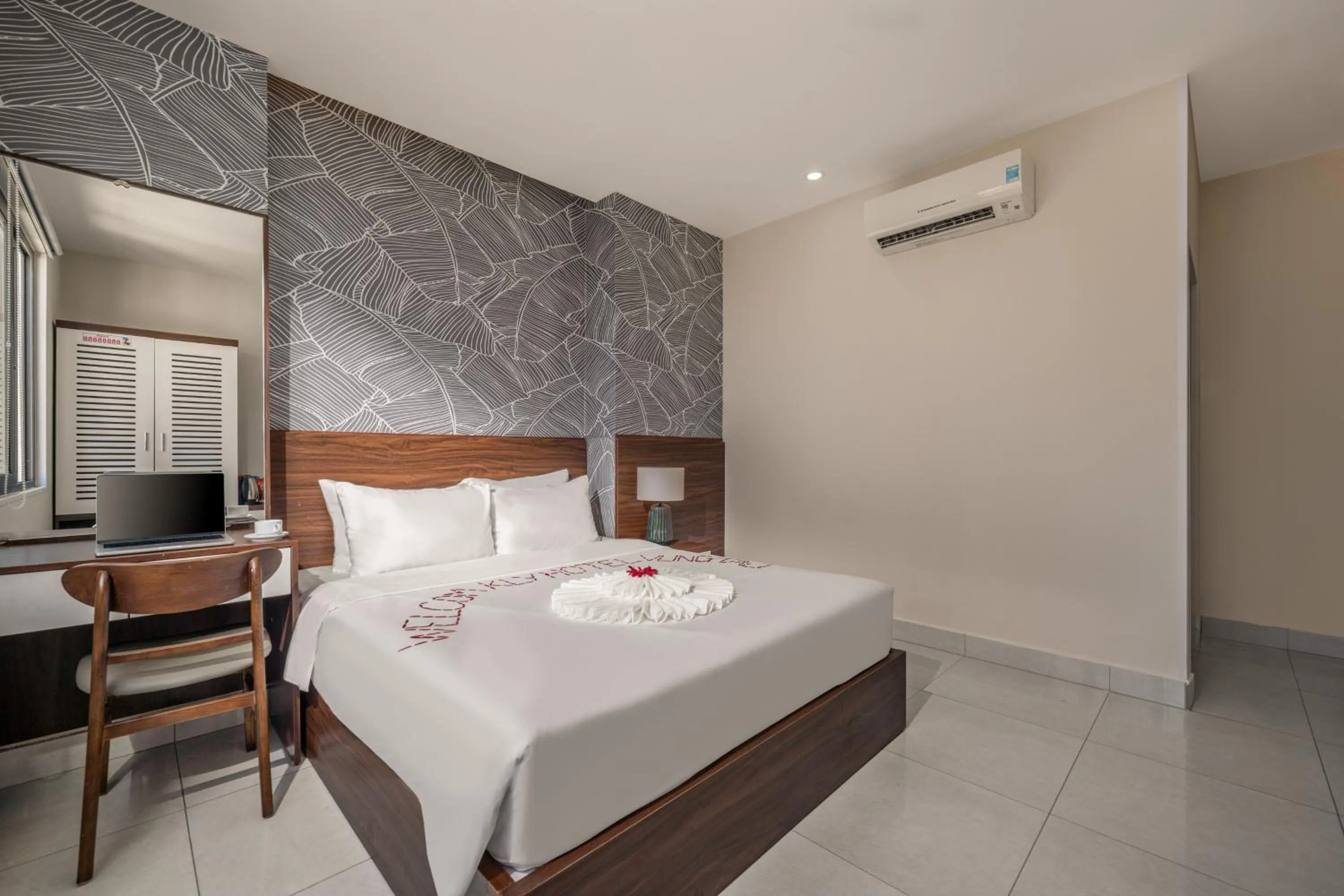 Bed in KLY Hotel Vung Tau