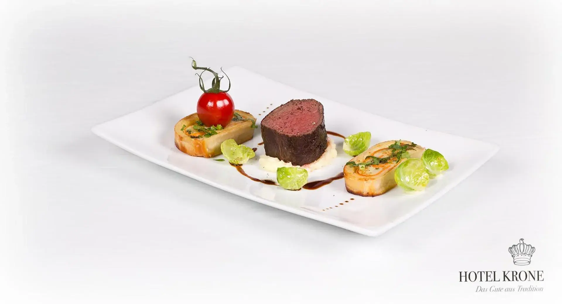 Food close-up in Hotel Krone Food close-up in Hotel Krone