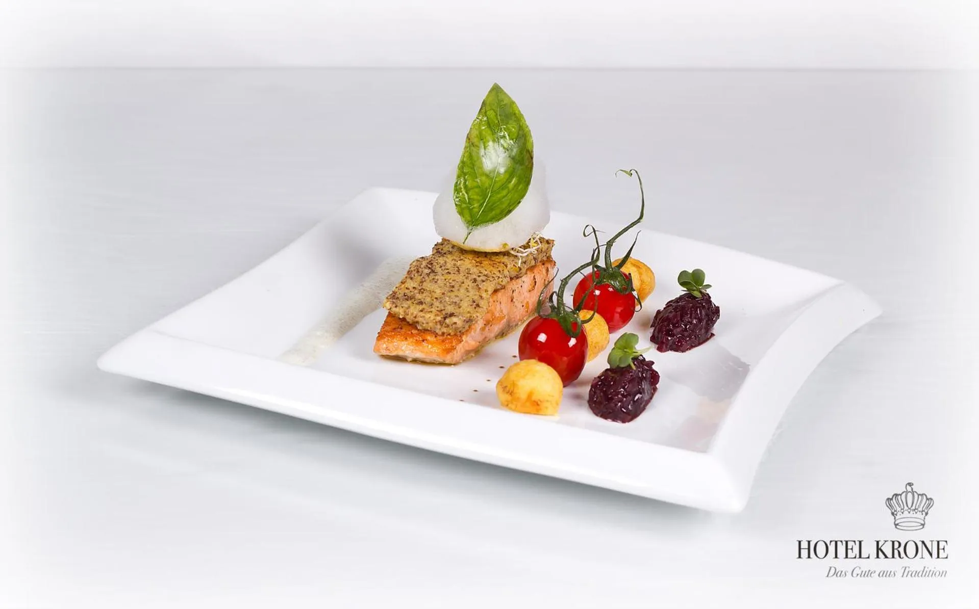 Food close-up in Hotel Krone