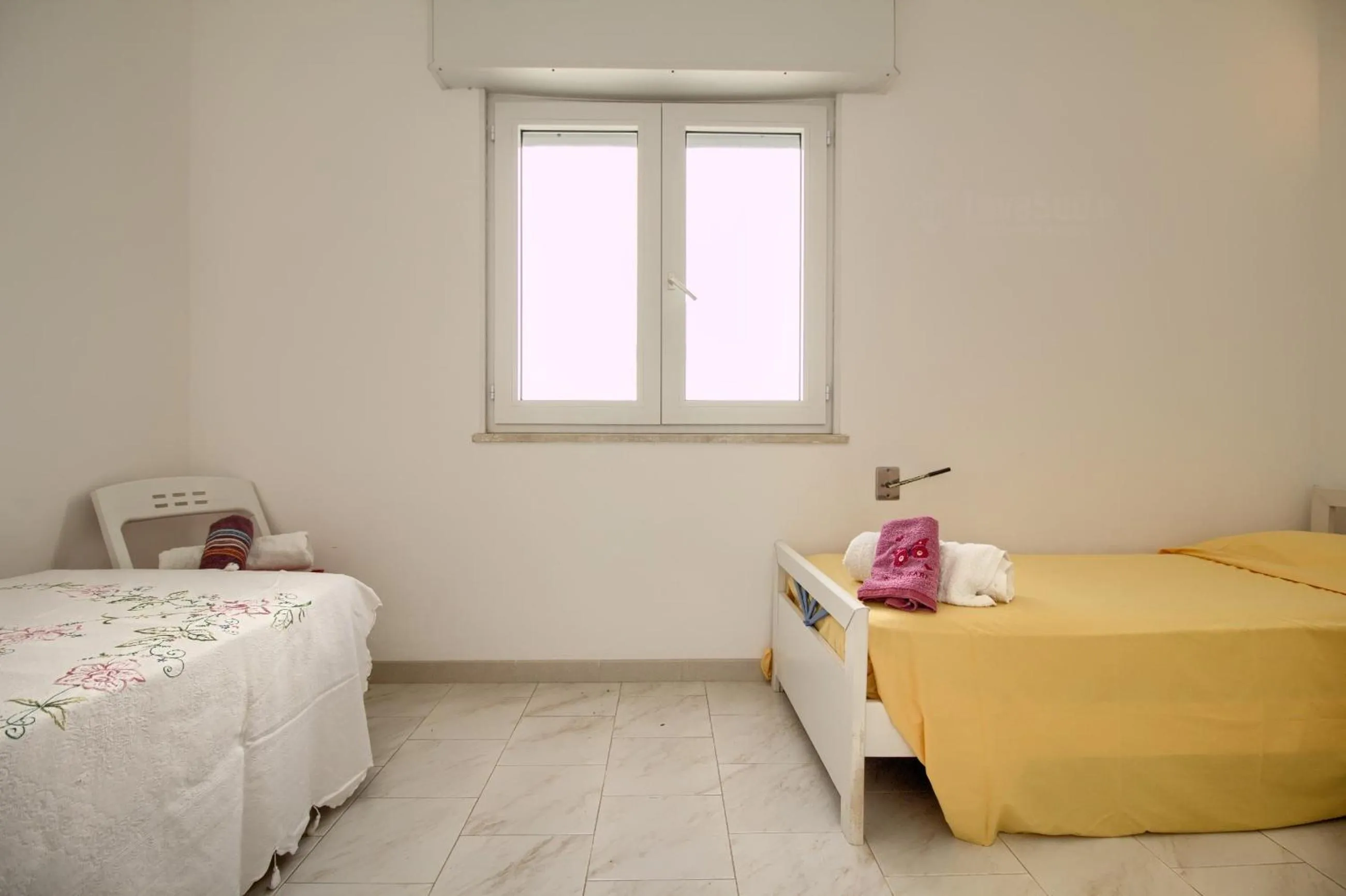 Bedroom, Bed in Front Beach Torre Mozza by LoveSud