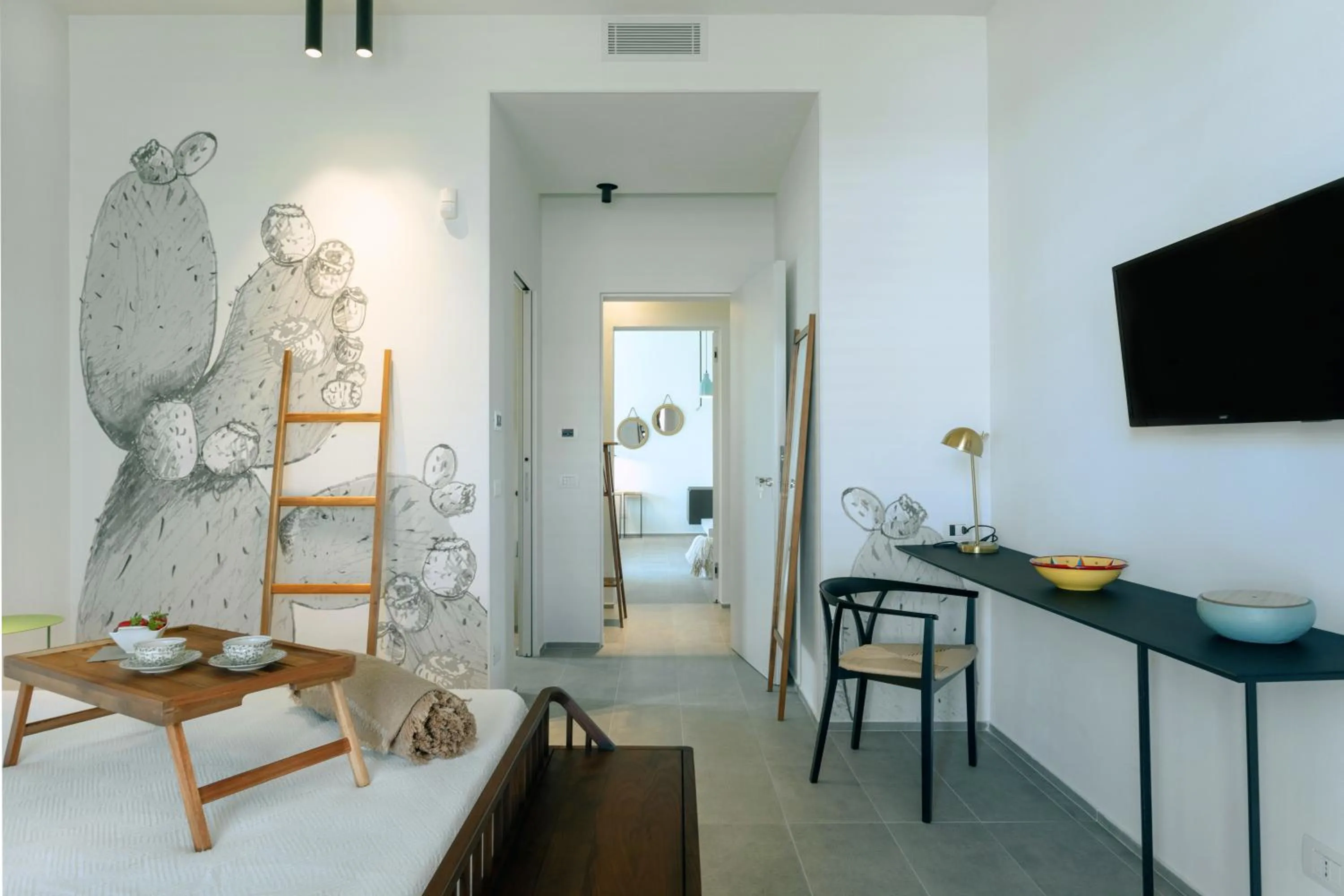 Decorative detail in Domìa Boutique Hotel e Cucina