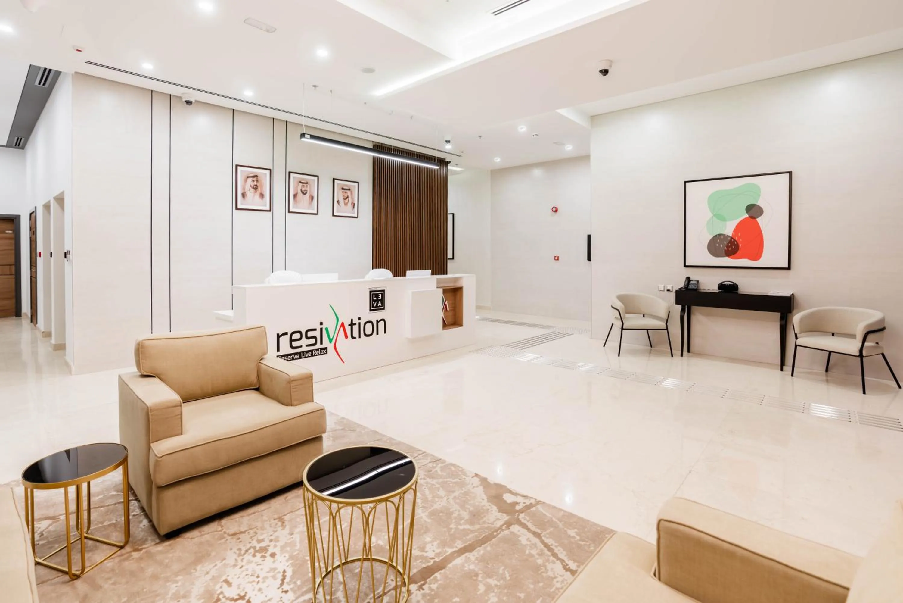 Lobby or reception in Resivation Hotel