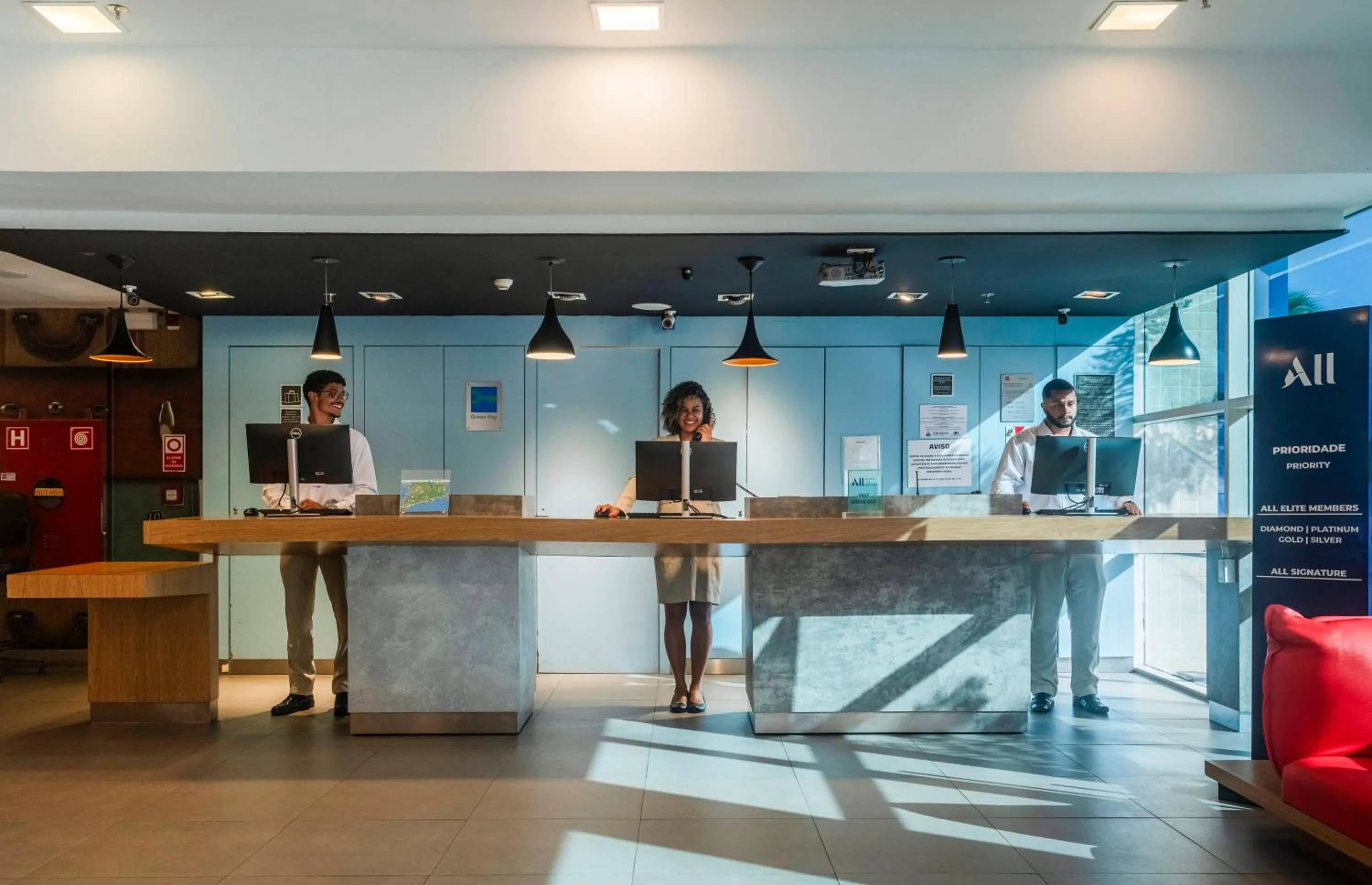 Lobby or reception in Ibis Salvador Rio Vermelho