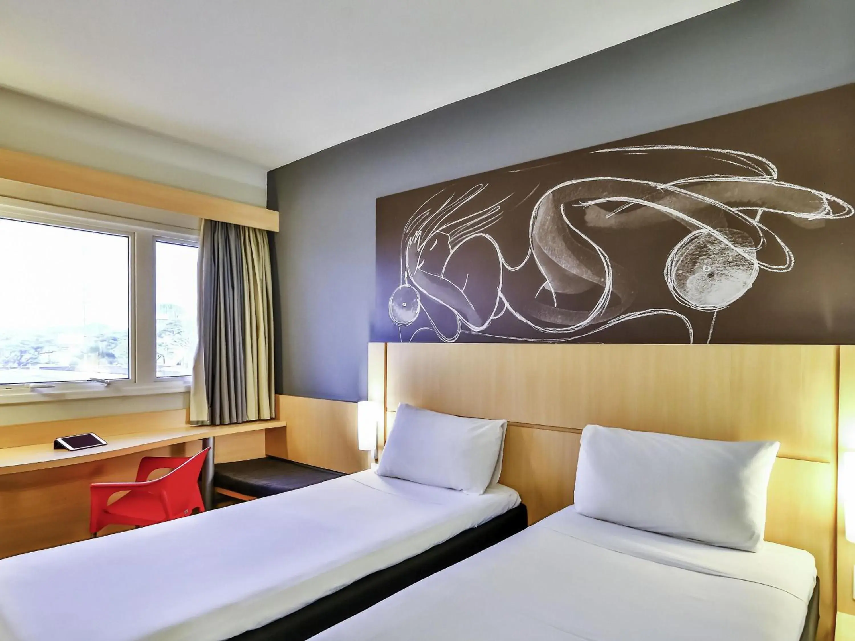 Superior Apartment with Twin Beds and The Latif Sebba Viaduct View - Upper Floor in ibis Goiânia Superior Apartment with Twin Beds and The Latif Sebba Viaduct View - Upper Floor in ibis Goiânia