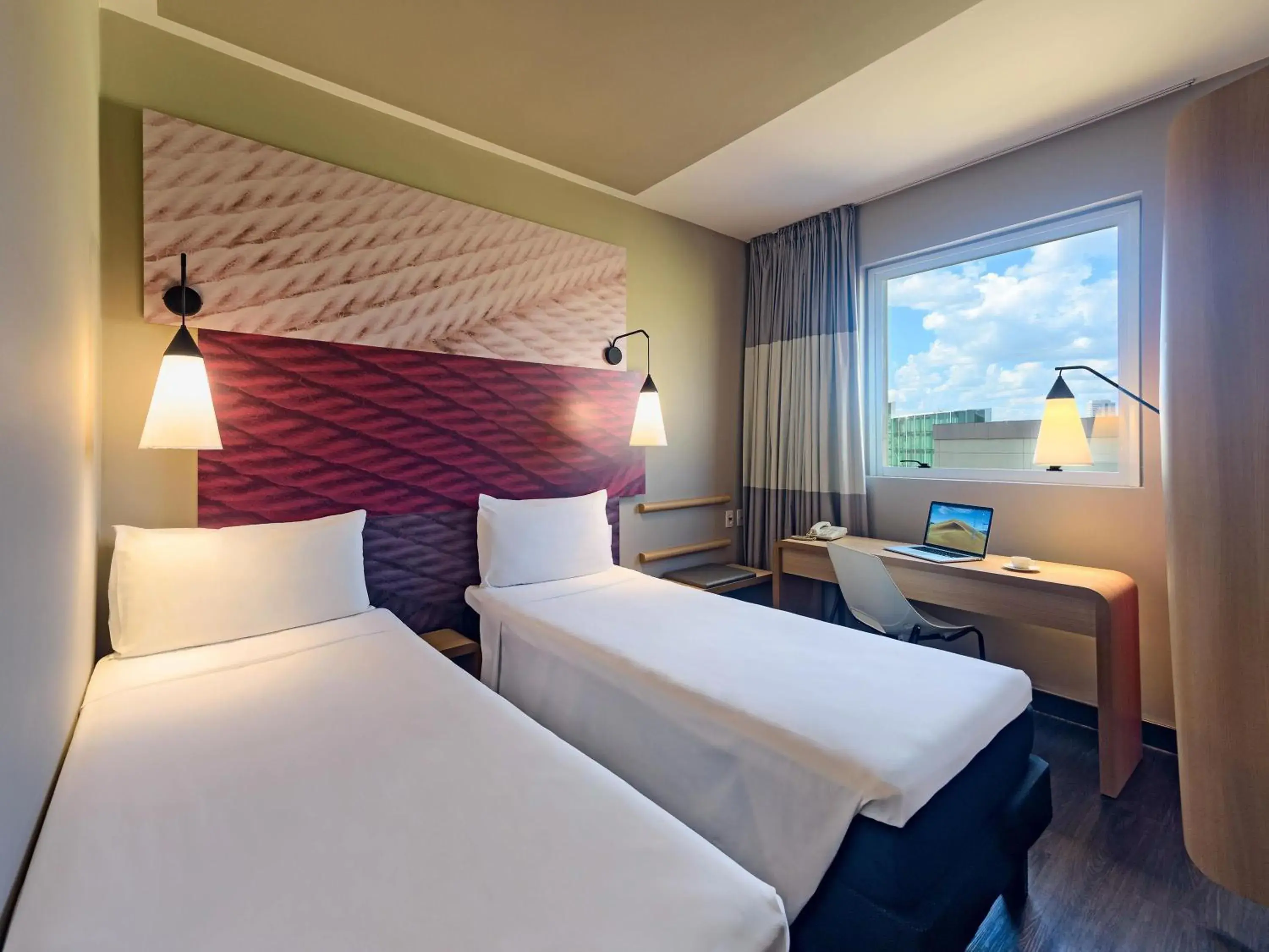 Twin Room in ibis Ribeirao Preto Shopping Twin Room in ibis Ribeirao Preto Shopping