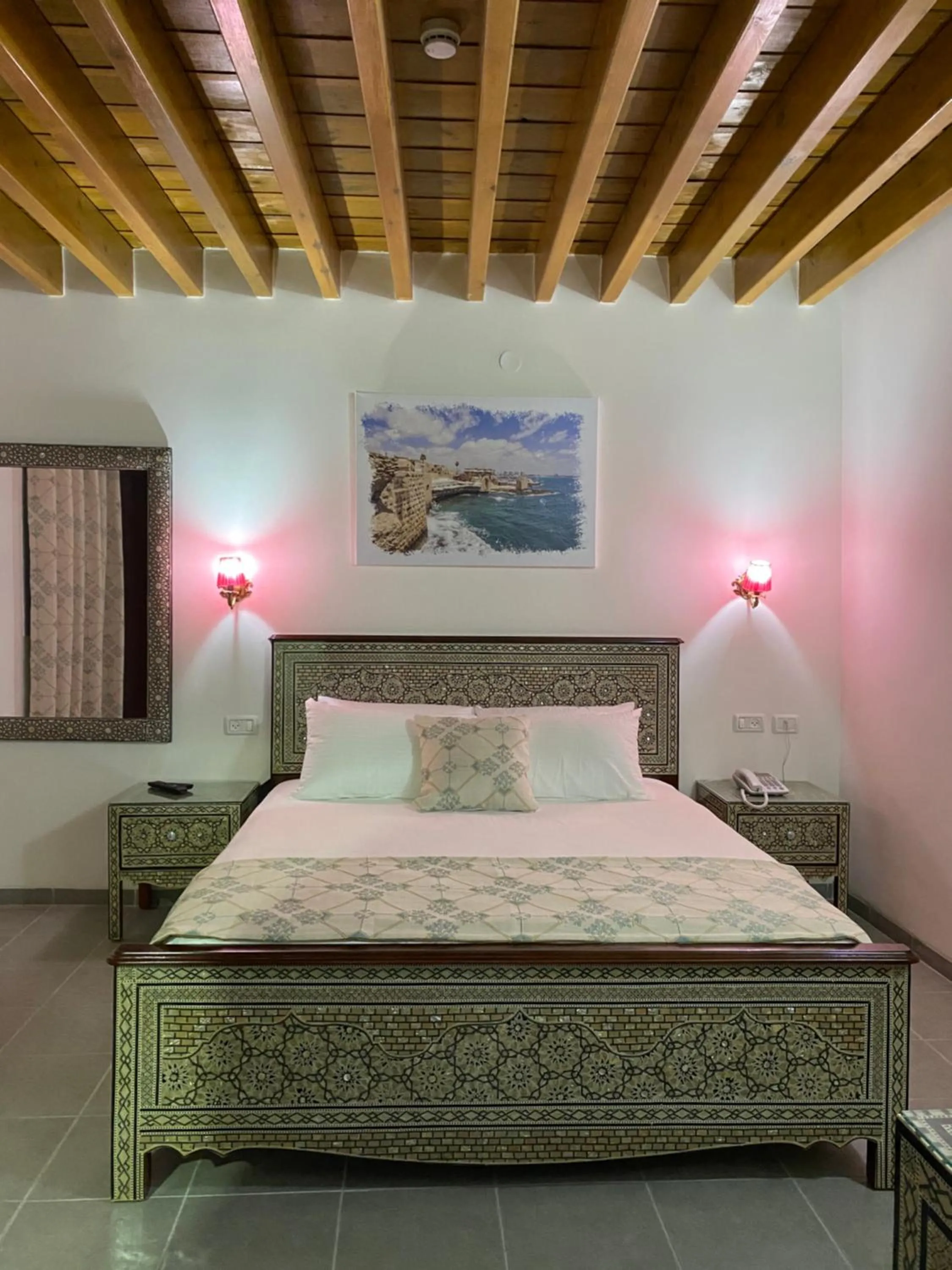 Bed in Bab al-sham funduk