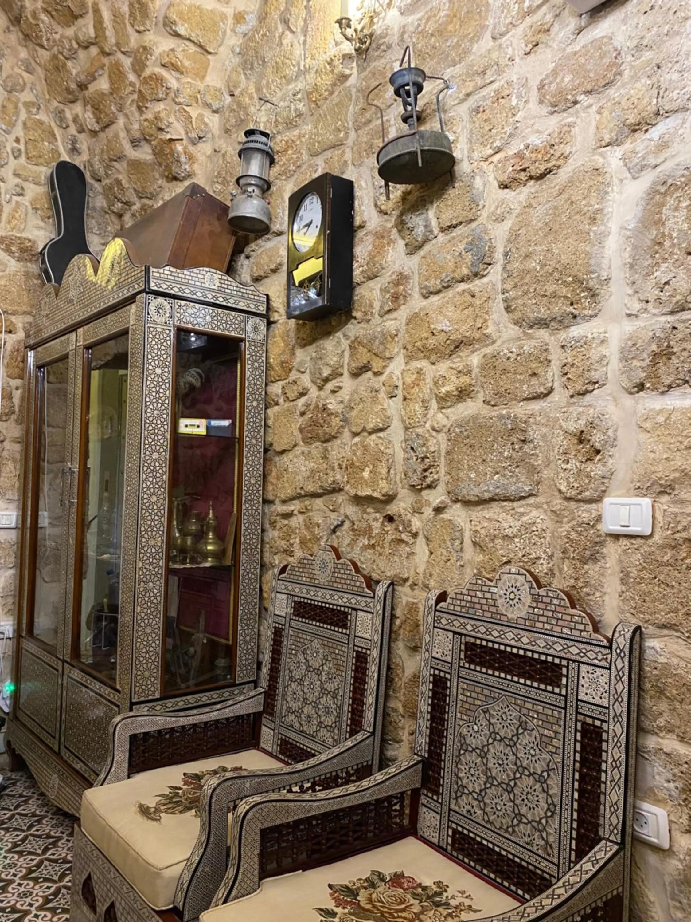 Lobby or reception in Bab al-sham funduk