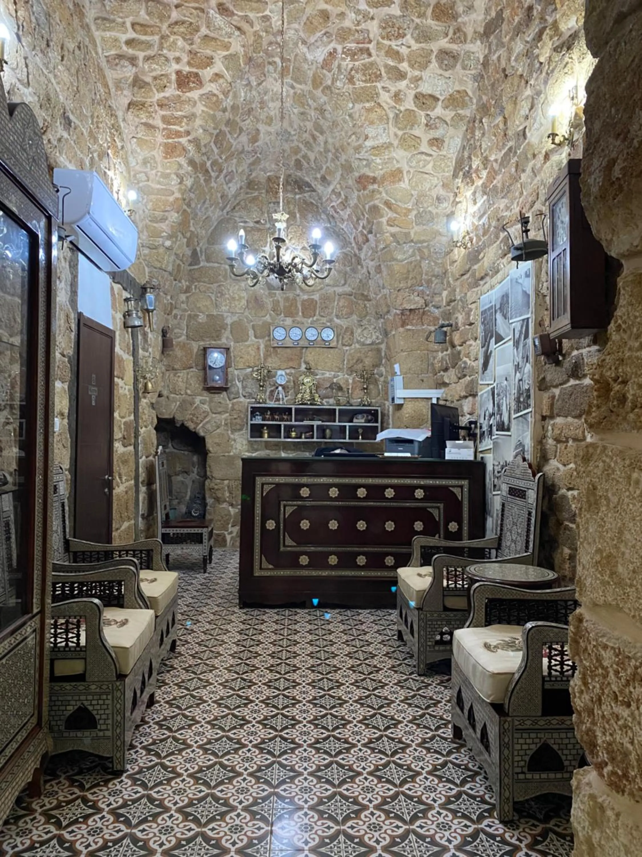 Lobby or reception in Bab al-sham funduk