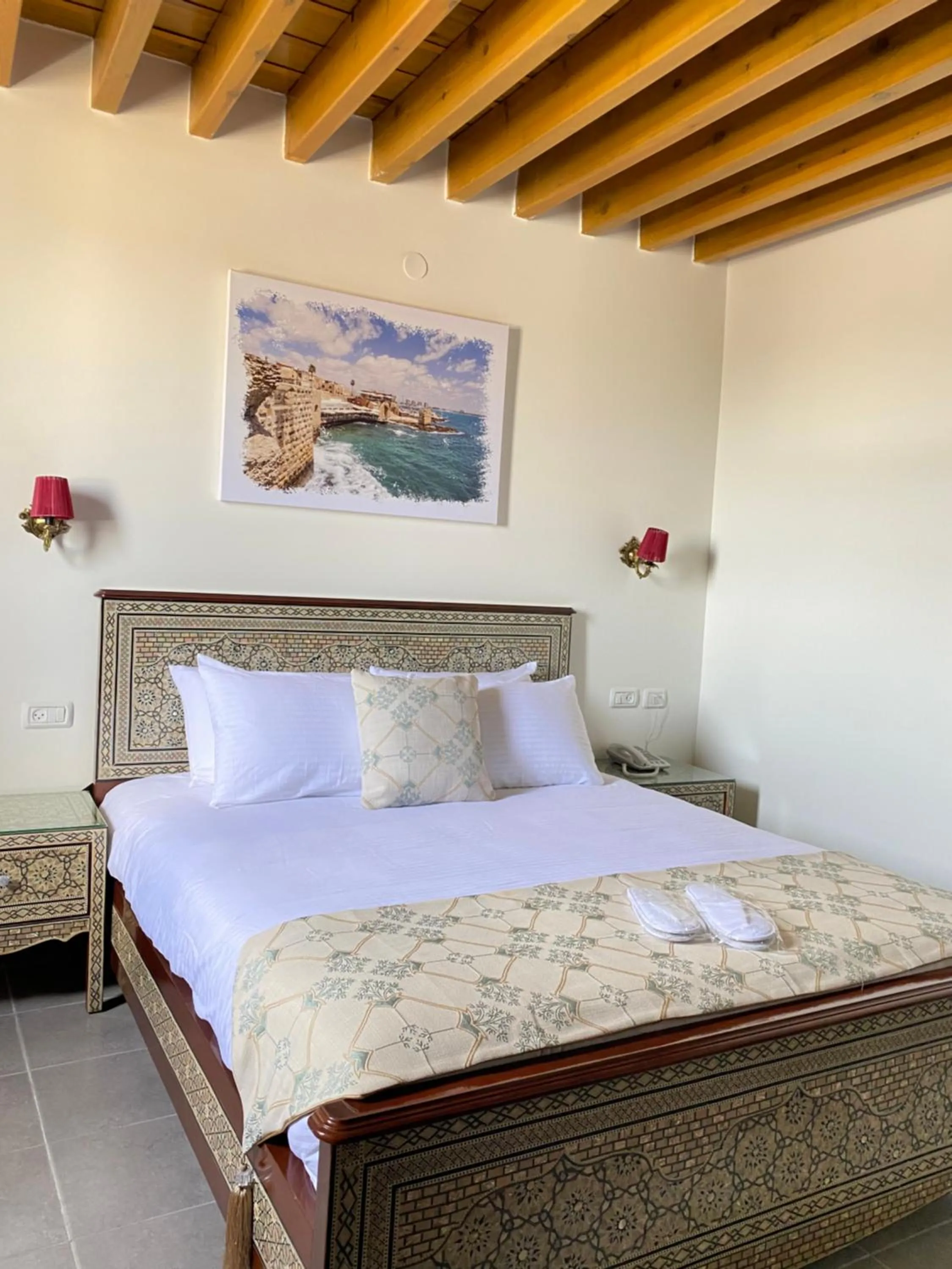 Bed in Bab al-sham funduk