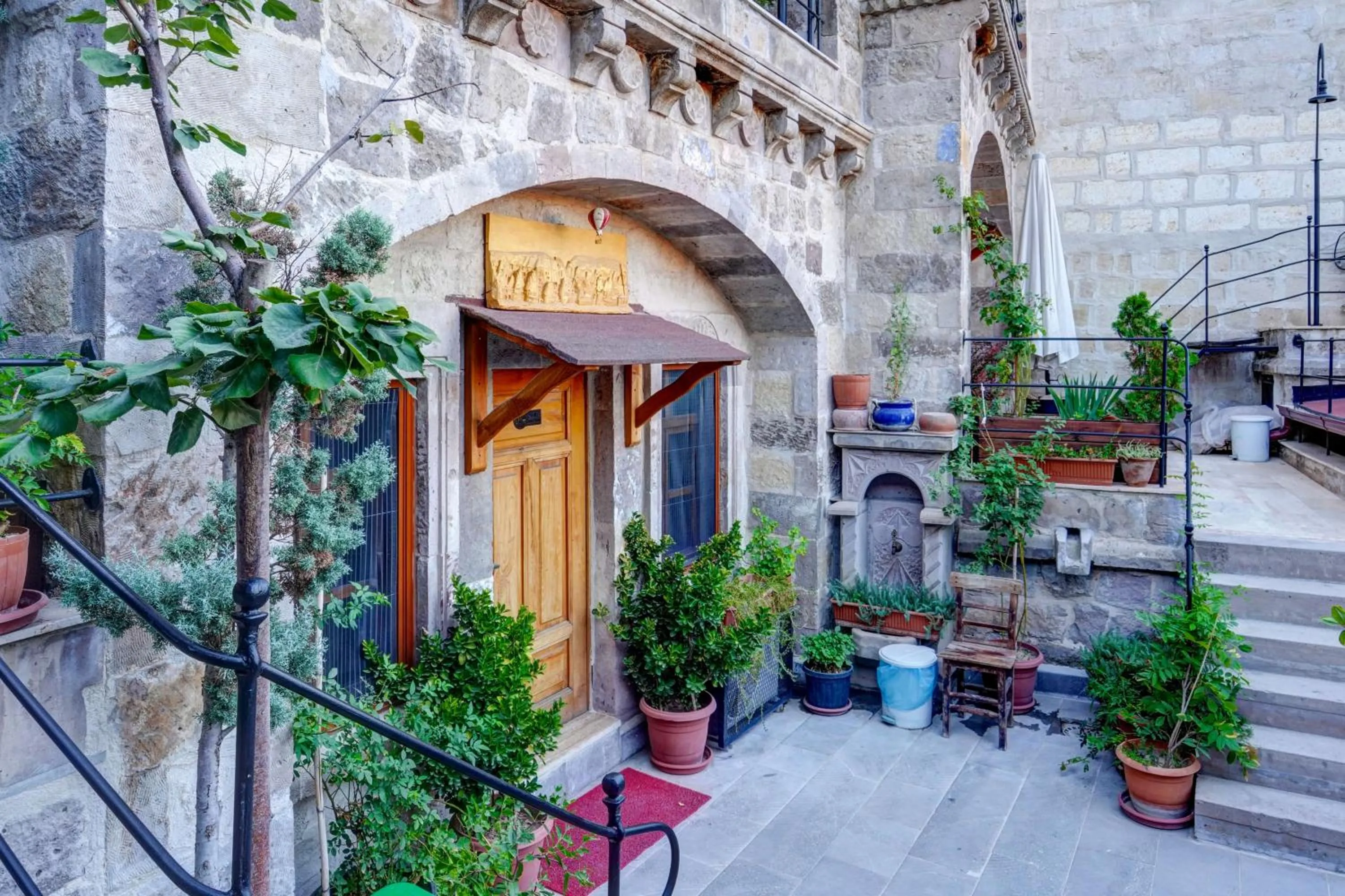 Facade/entrance in Avilla Cave Hotel
