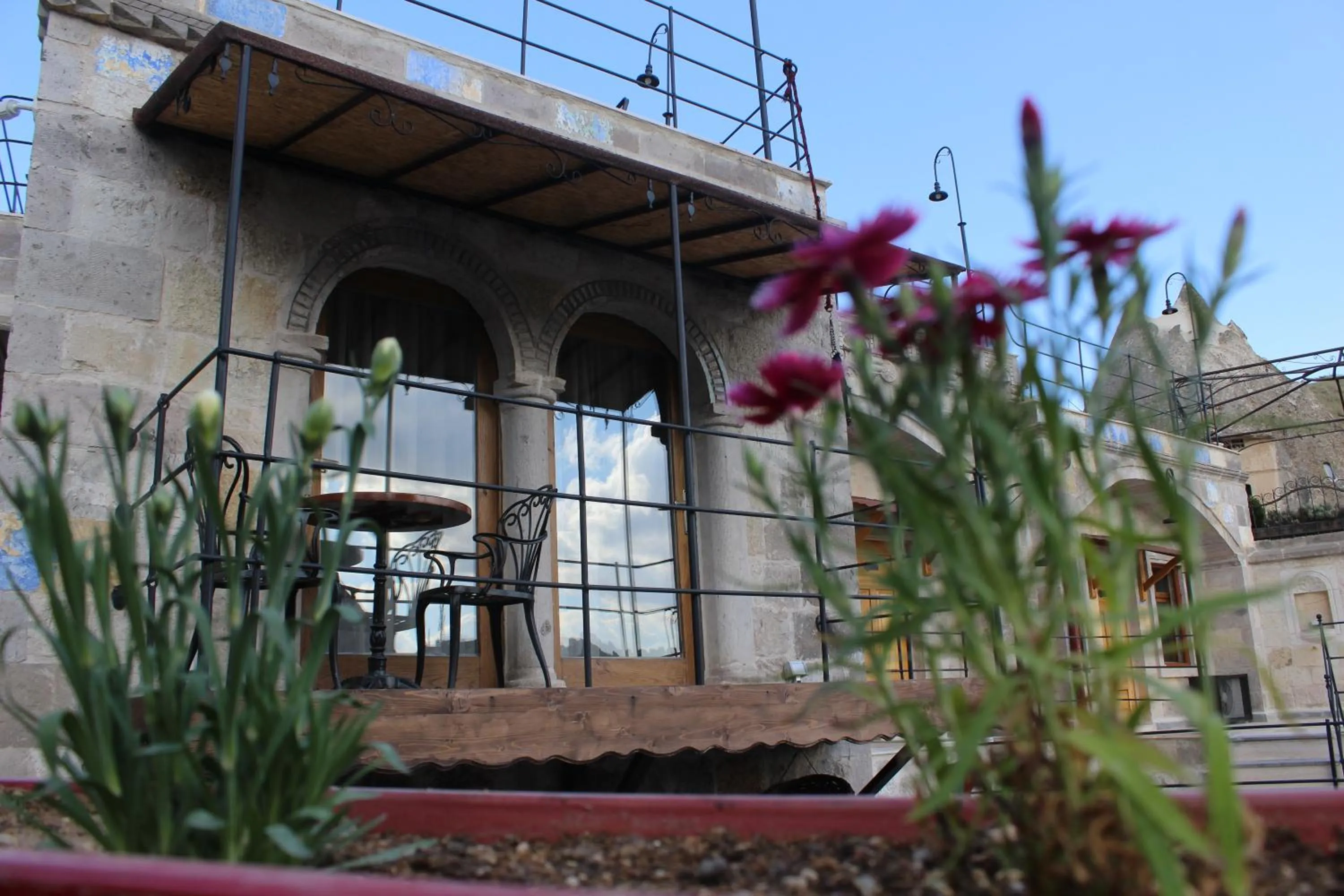 Garden view in Avilla Cave Hotel