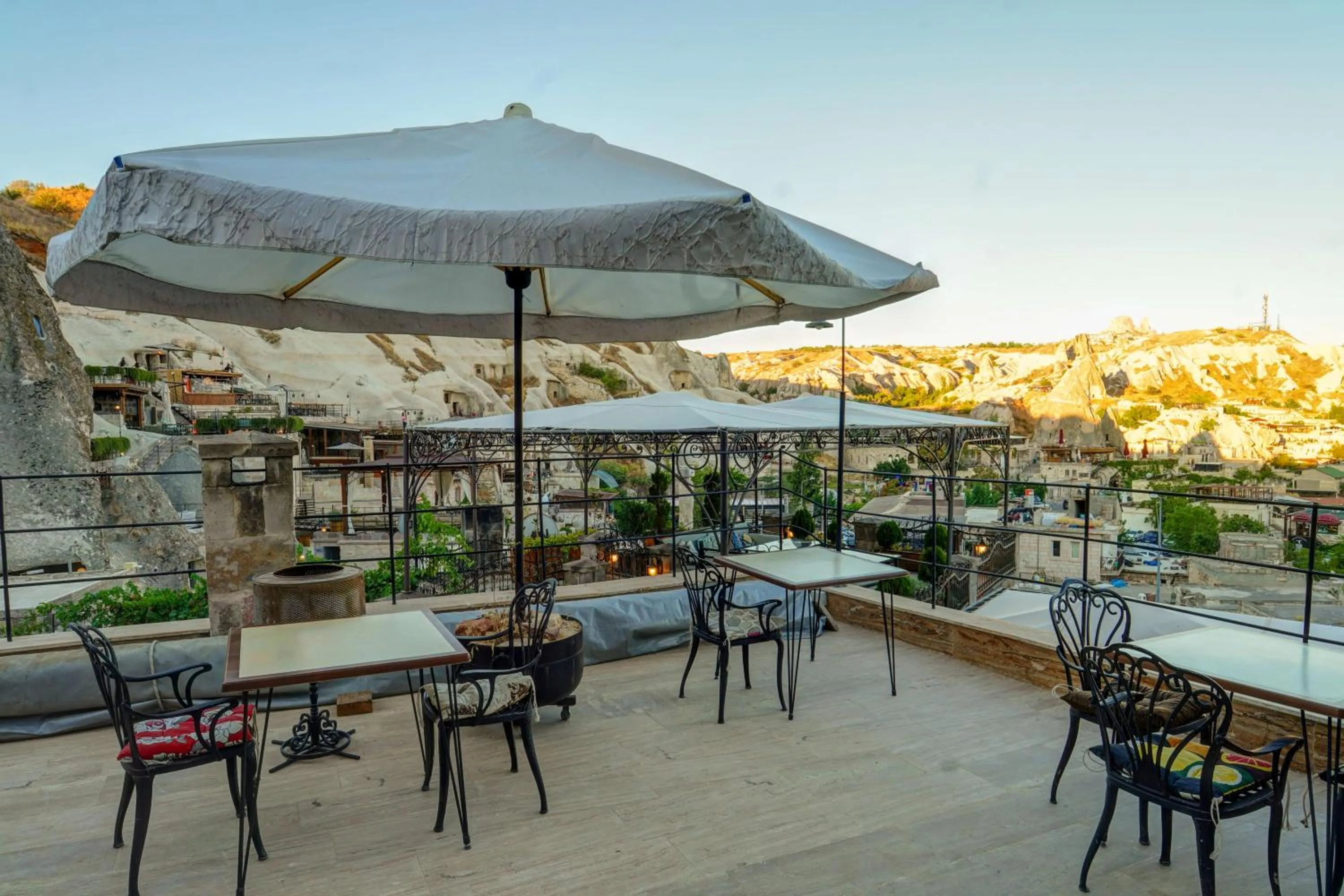 Patio in Avilla Cave Hotel