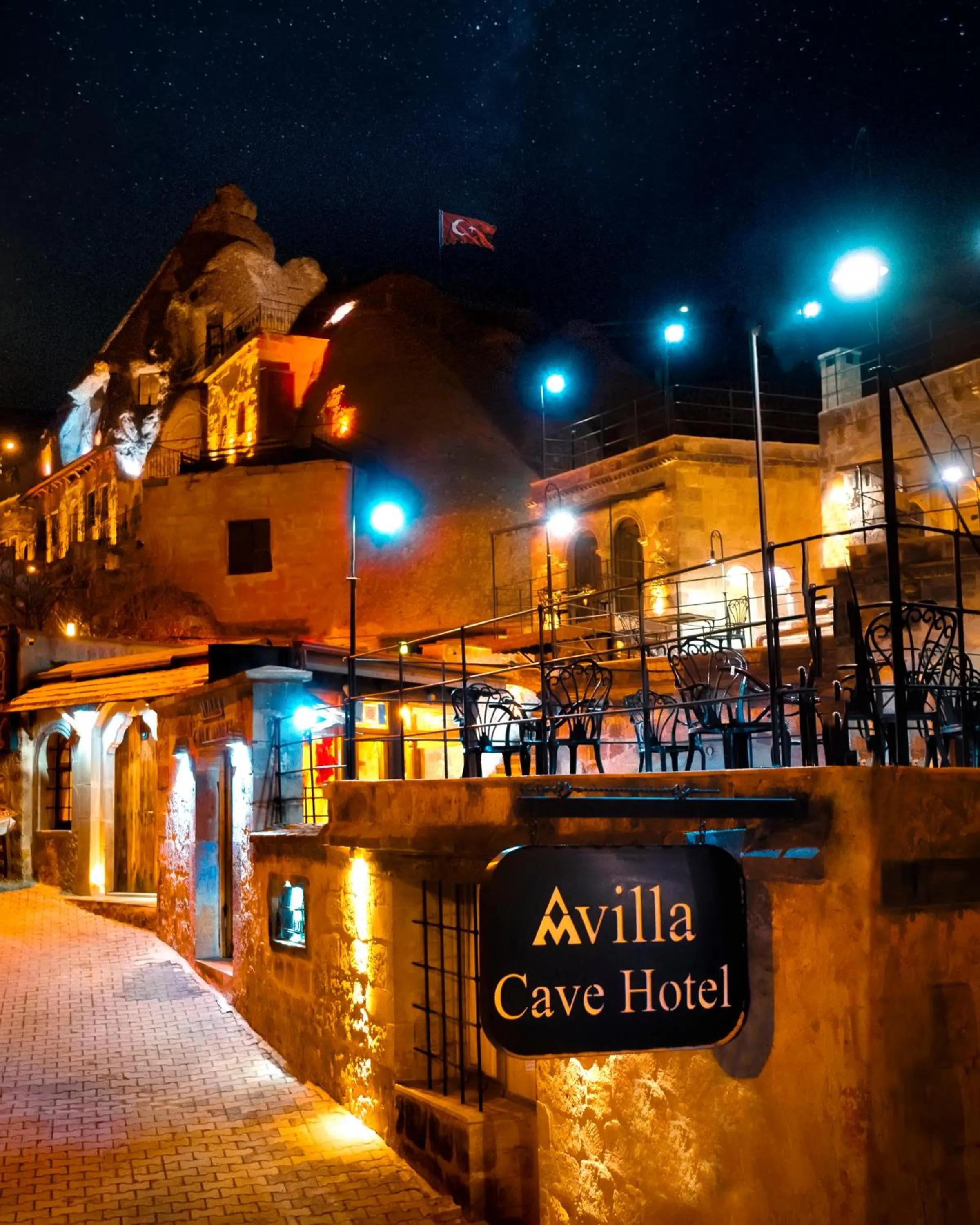 Property building in Avilla Cave Hotel