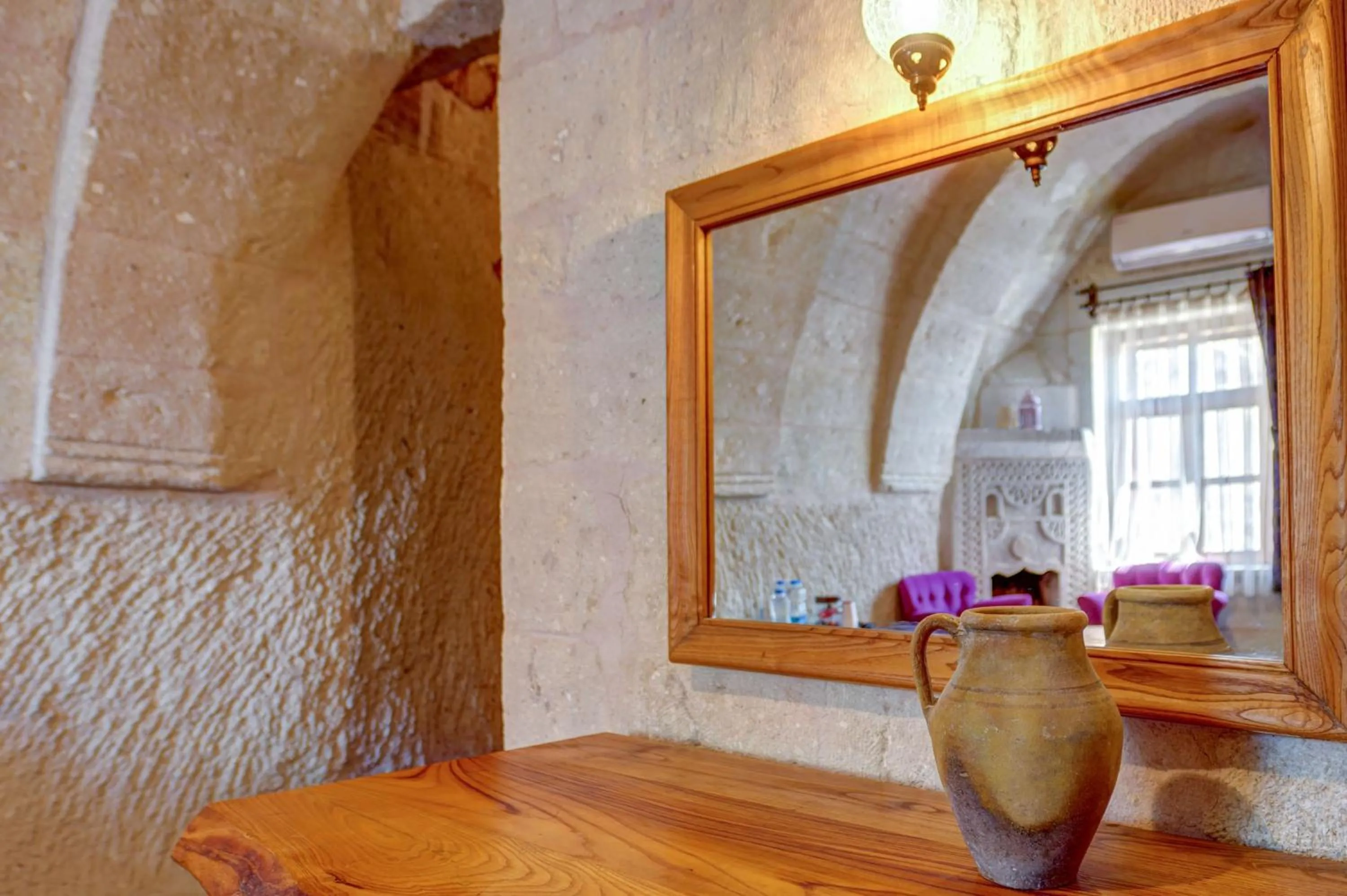 Decorative detail in Avilla Cave Hotel