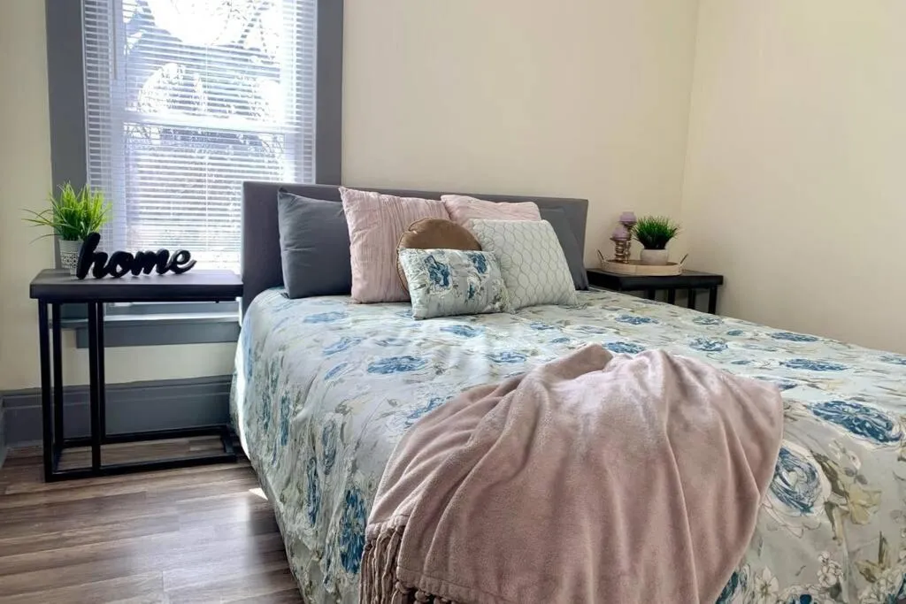 Bed in The Hennepin House- With Private Yard & Parking, Minutes From Falls & Casino by Niagara Hospitality