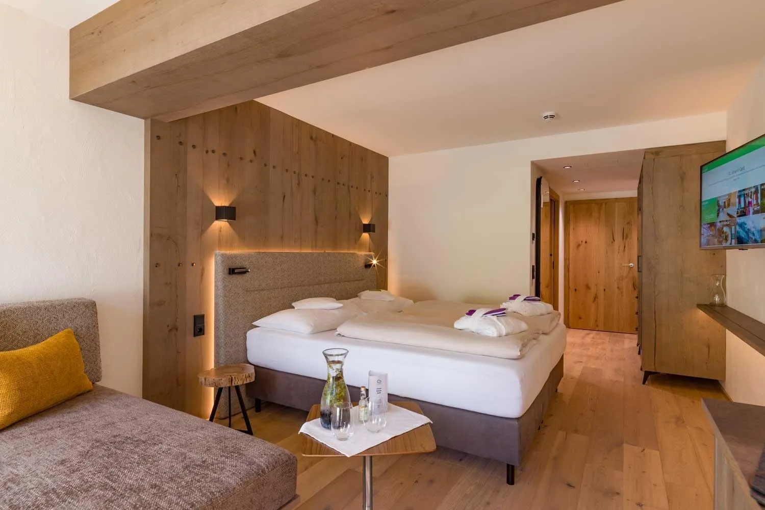 Bed in Hotel Penzinghof