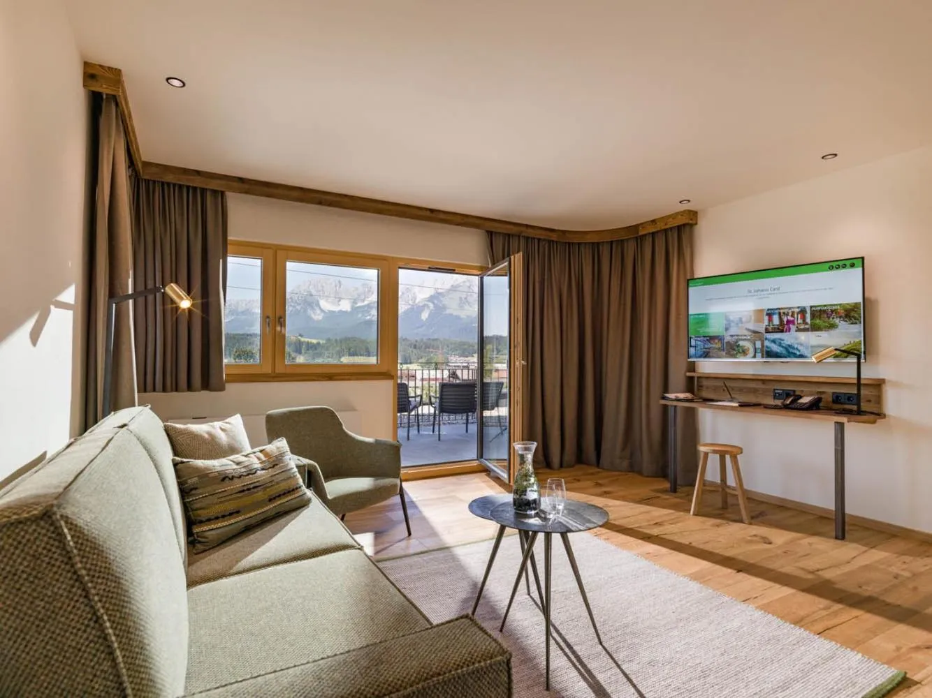 Natural landscape in Hotel Penzinghof