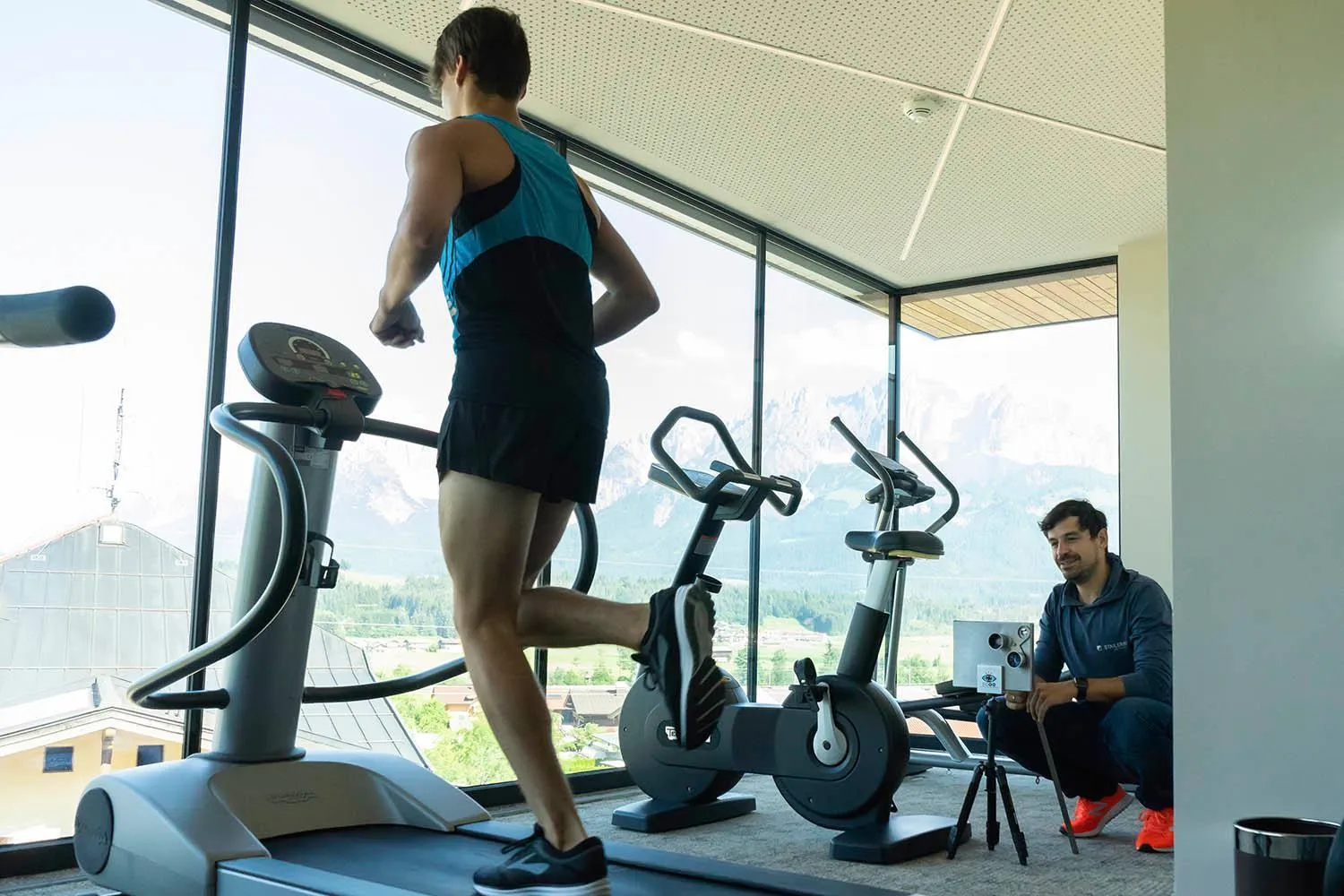 Fitness centre/facilities in Hotel Penzinghof
