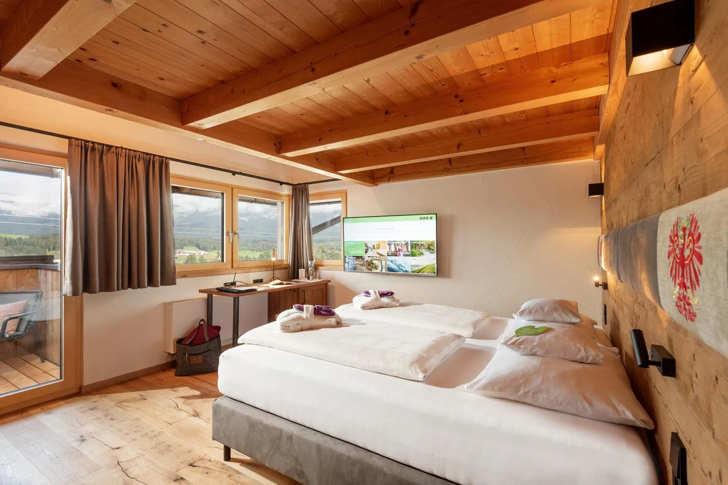 Bed in Hotel Penzinghof