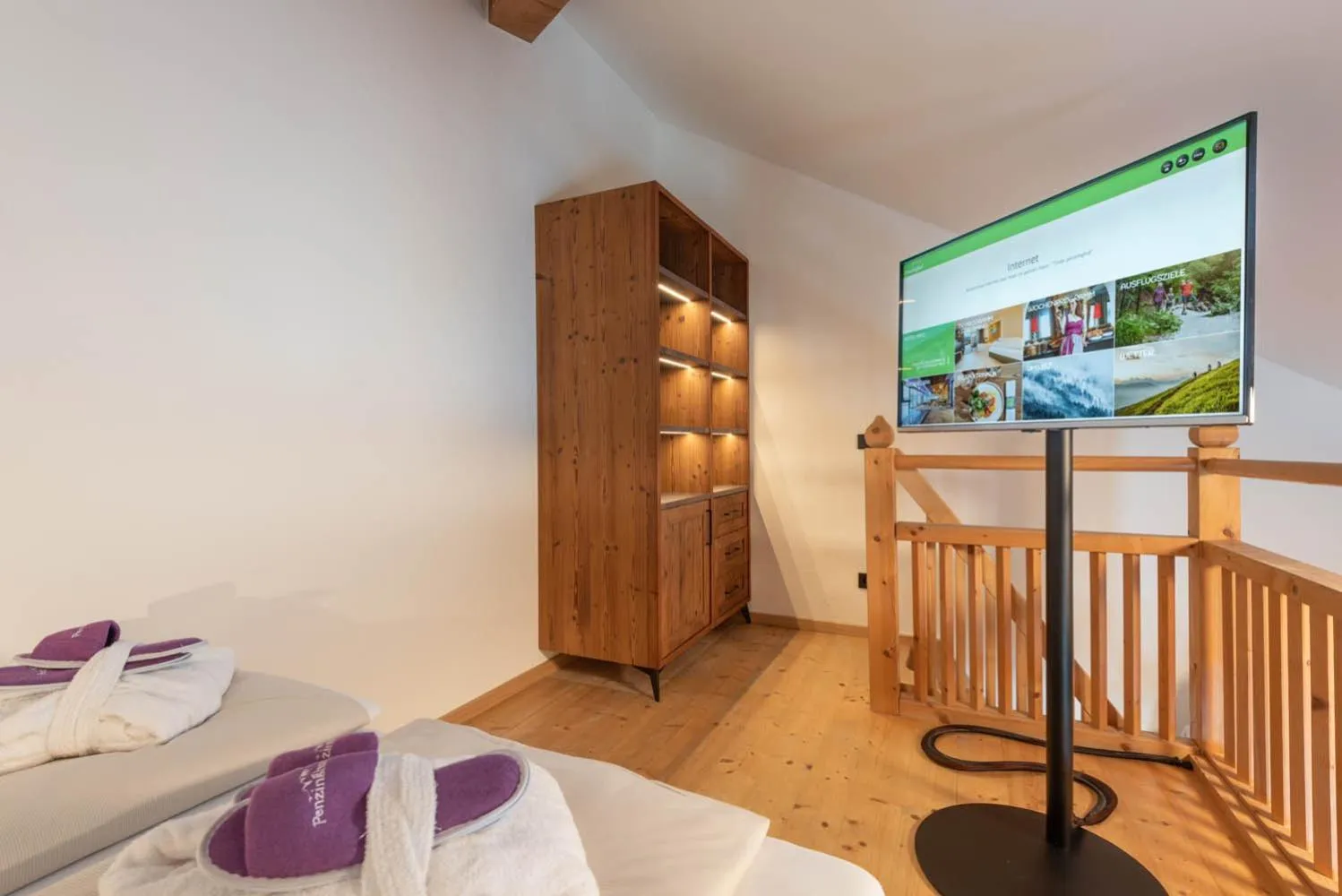 Bed in Hotel Penzinghof