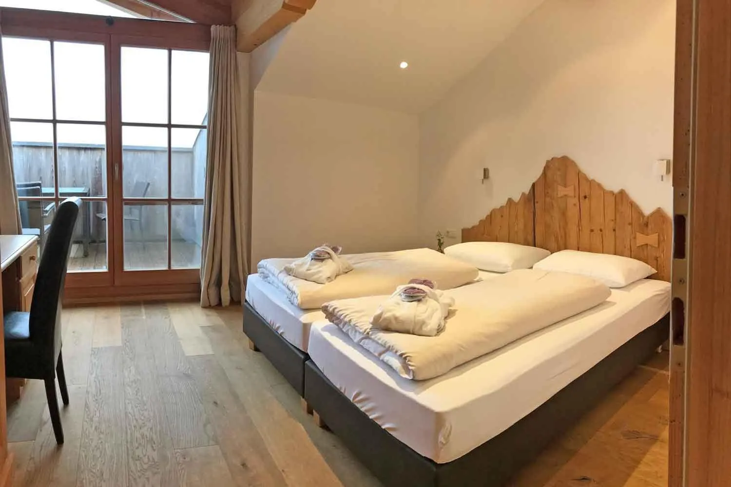 Bed in Hotel Penzinghof