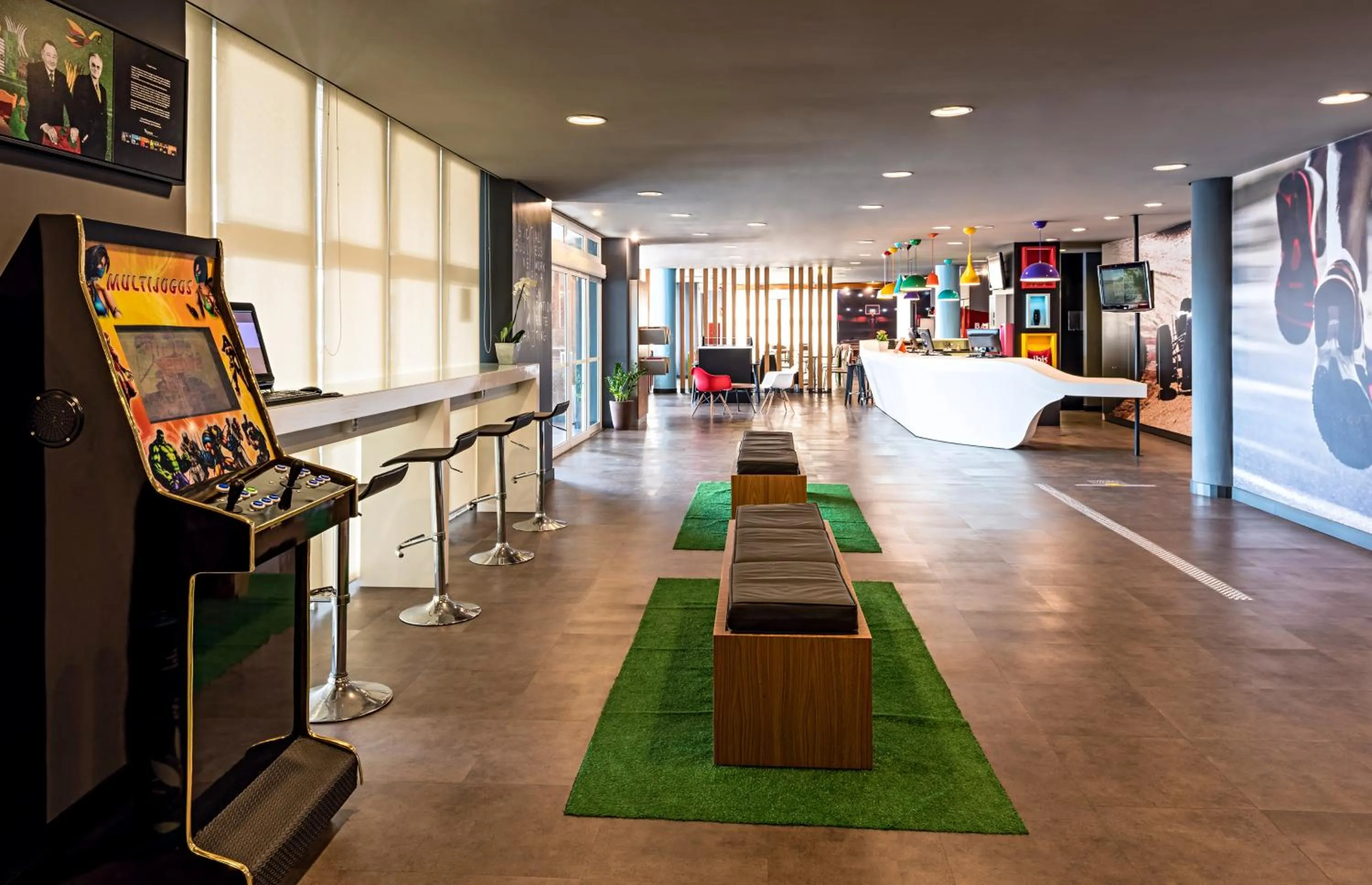 Lobby or reception in ibis Sao Paulo Interlagos
