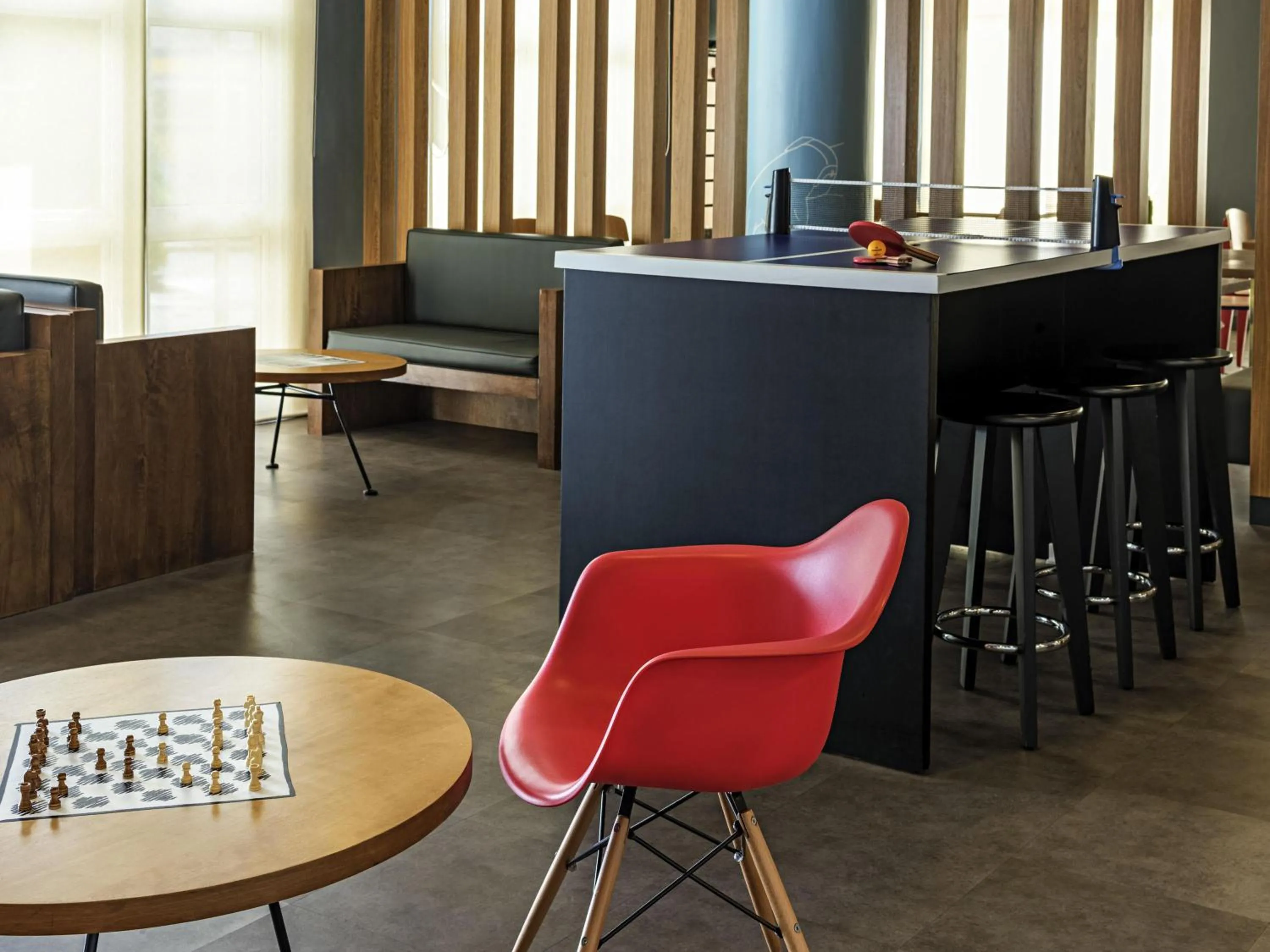 Lounge or bar in ibis Sao Paulo Interlagos