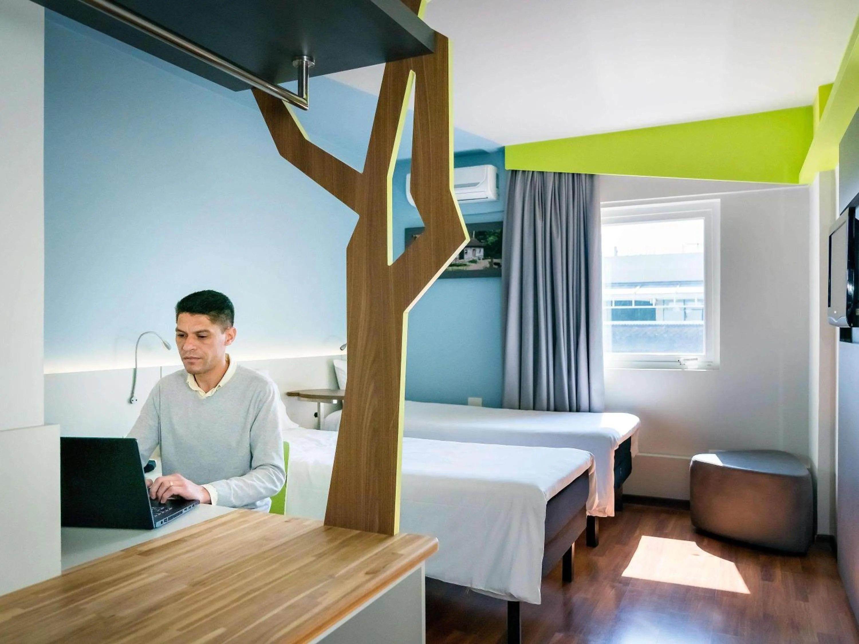 Bedroom, Bed in ibis Styles Curitiba Centro Civico