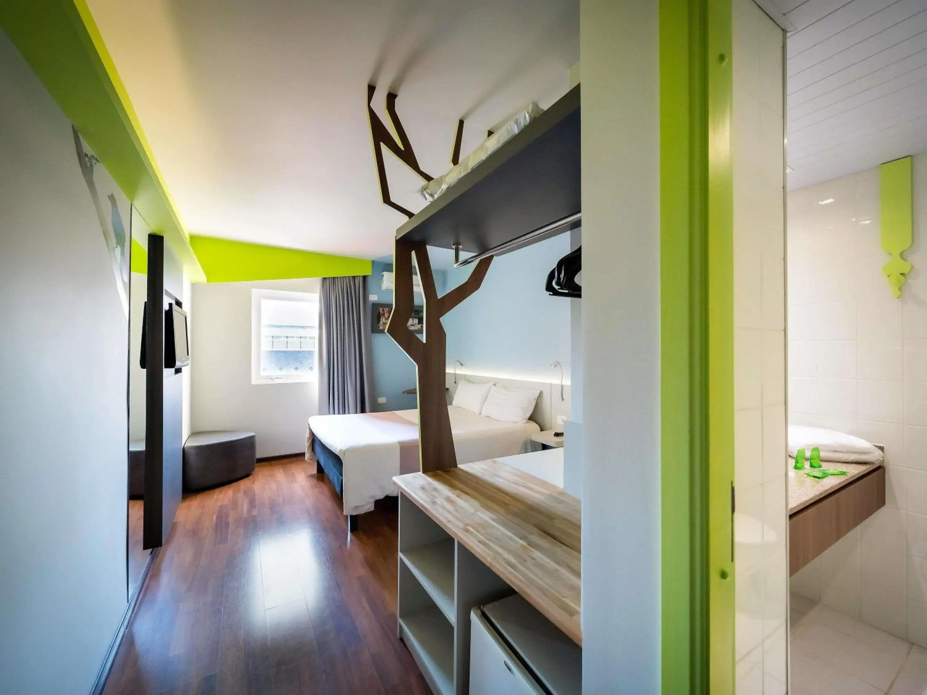 Bedroom, Bed in ibis Styles Curitiba Centro Civico Bedroom, Bed in ibis Styles Curitiba Centro Civico