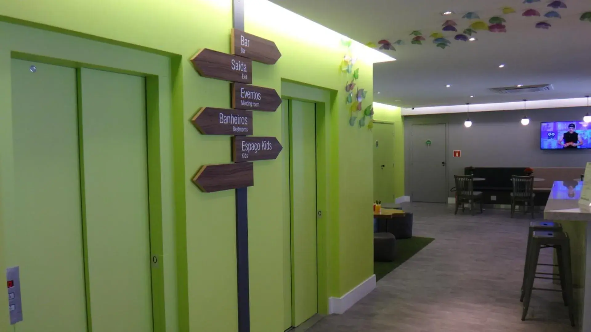 Bird's eye view in ibis Styles Curitiba Centro Civico Bird's eye view in ibis Styles Curitiba Centro Civico