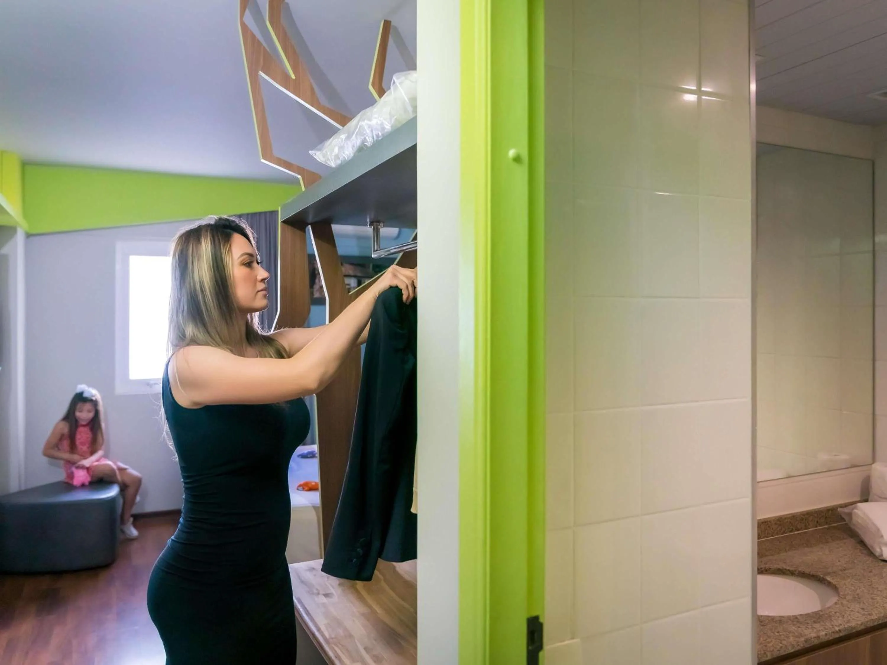 Bedroom in ibis Styles Curitiba Centro Civico