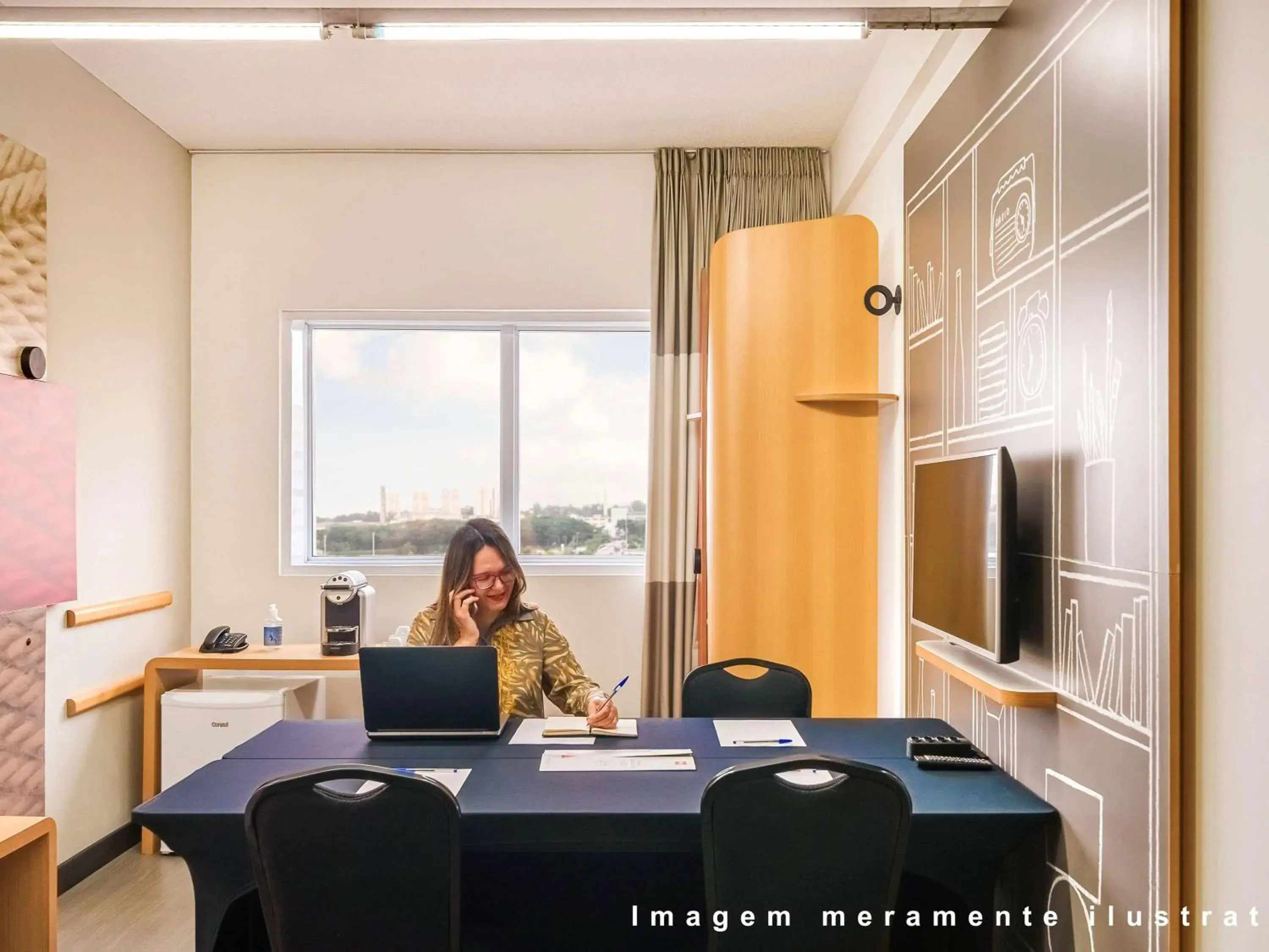 Photo of the whole room in ibis Styles Curitiba Centro Civico Photo of the whole room in ibis Styles Curitiba Centro Civico