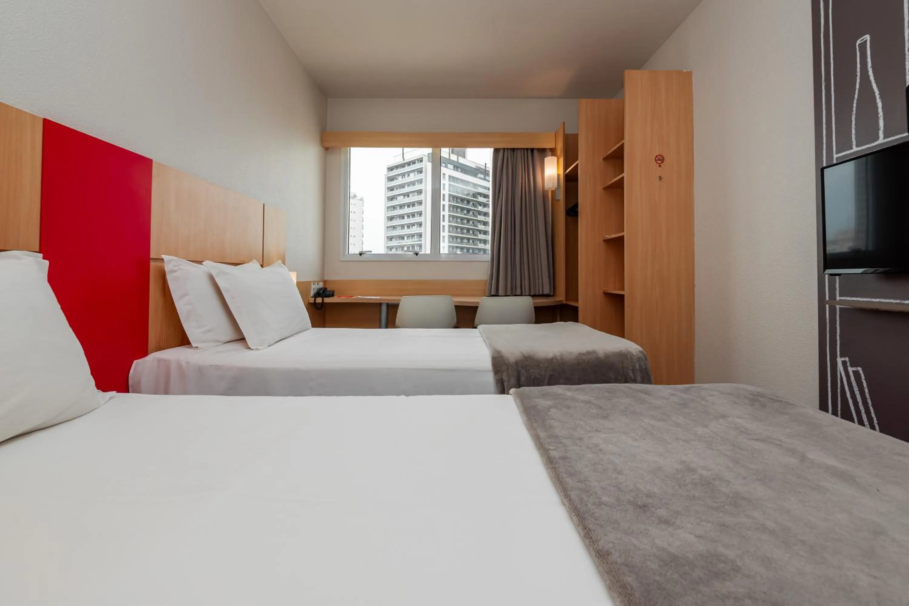 Bed in Ibis Florianopolis